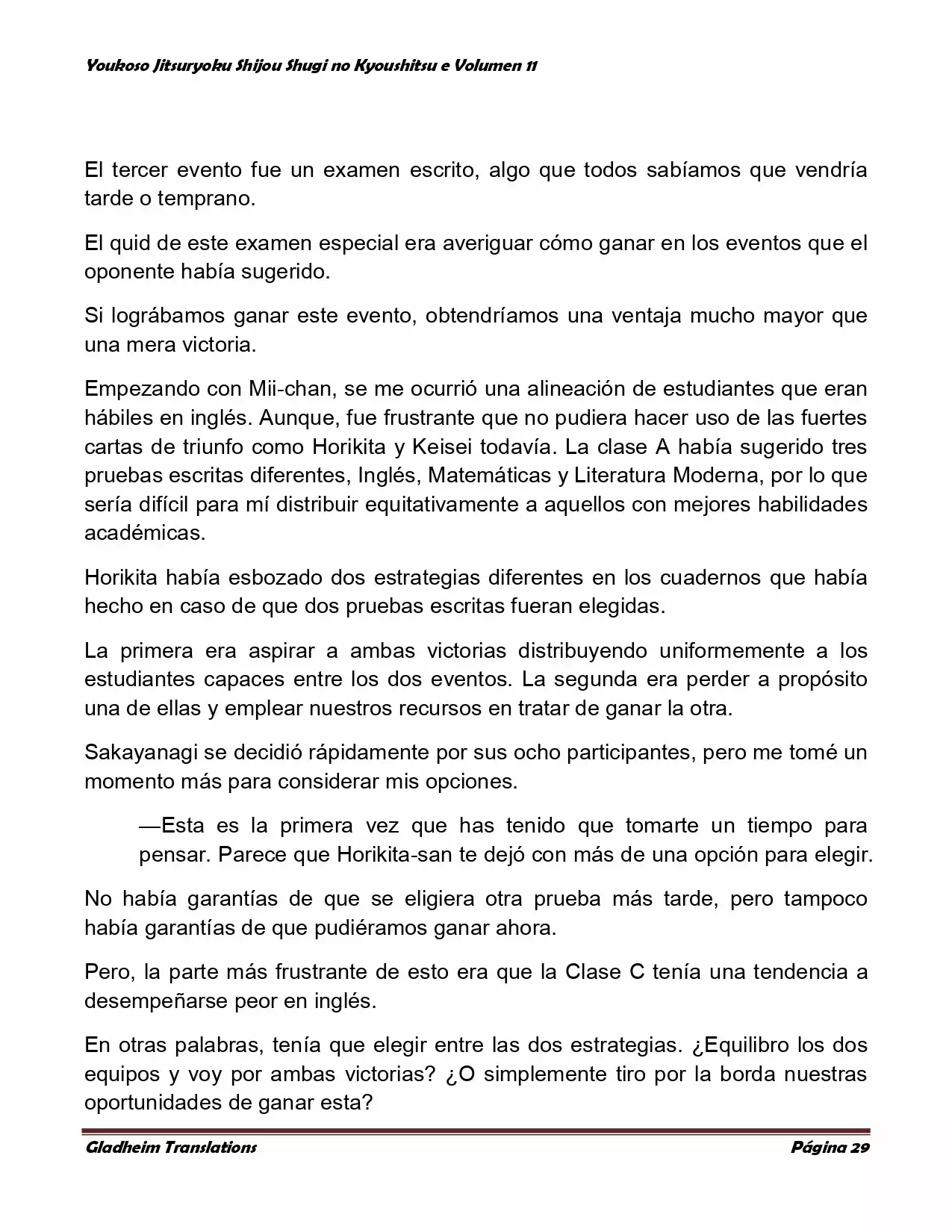 Página 29 del Manga