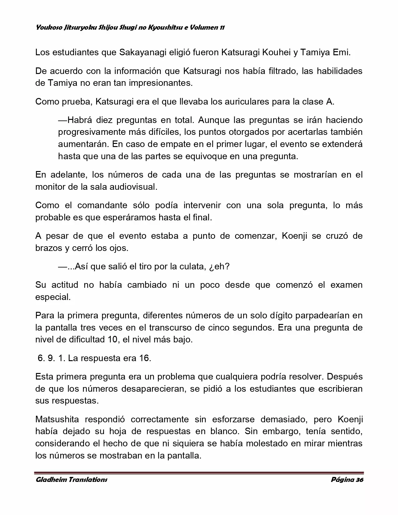 Página 36 del Manga