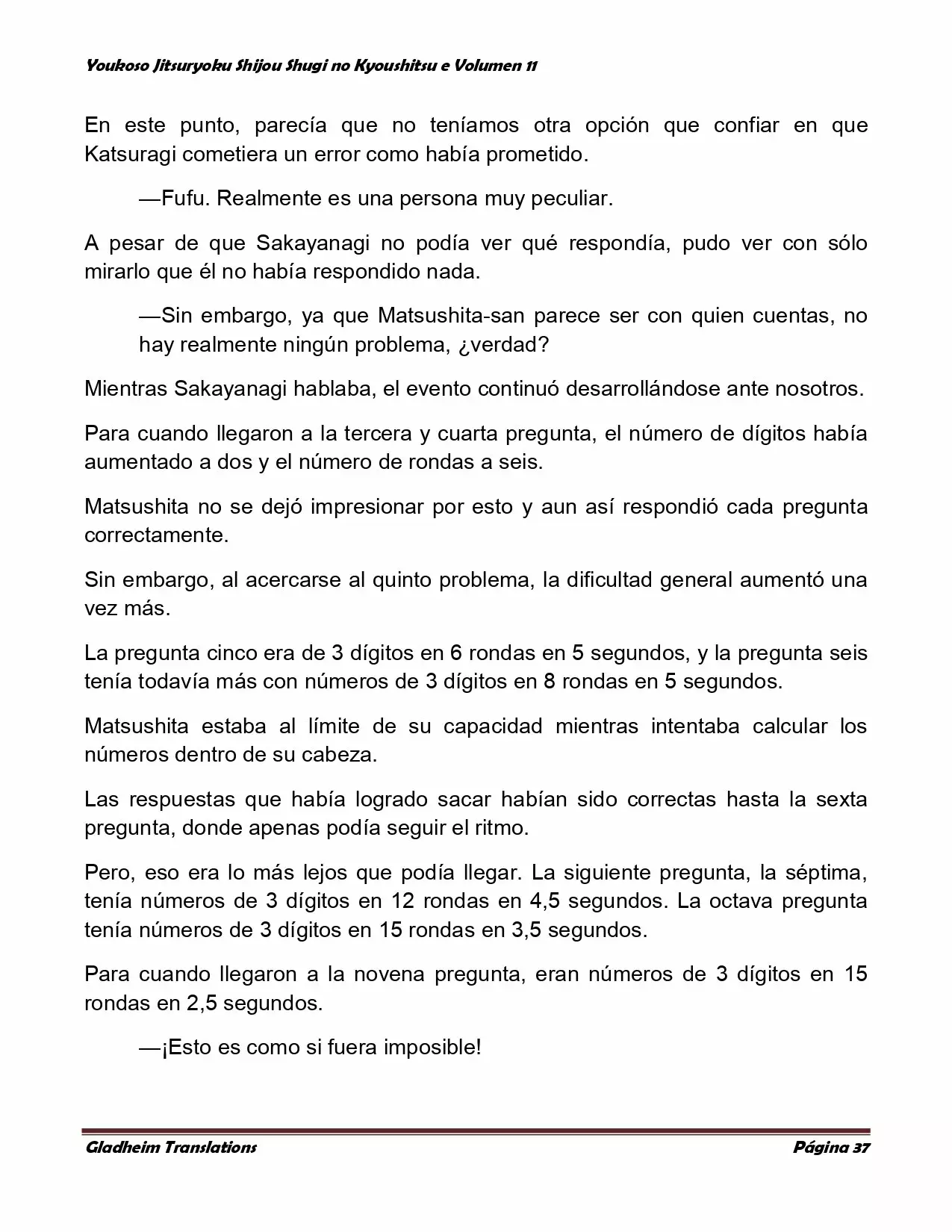 Página 37 del Manga