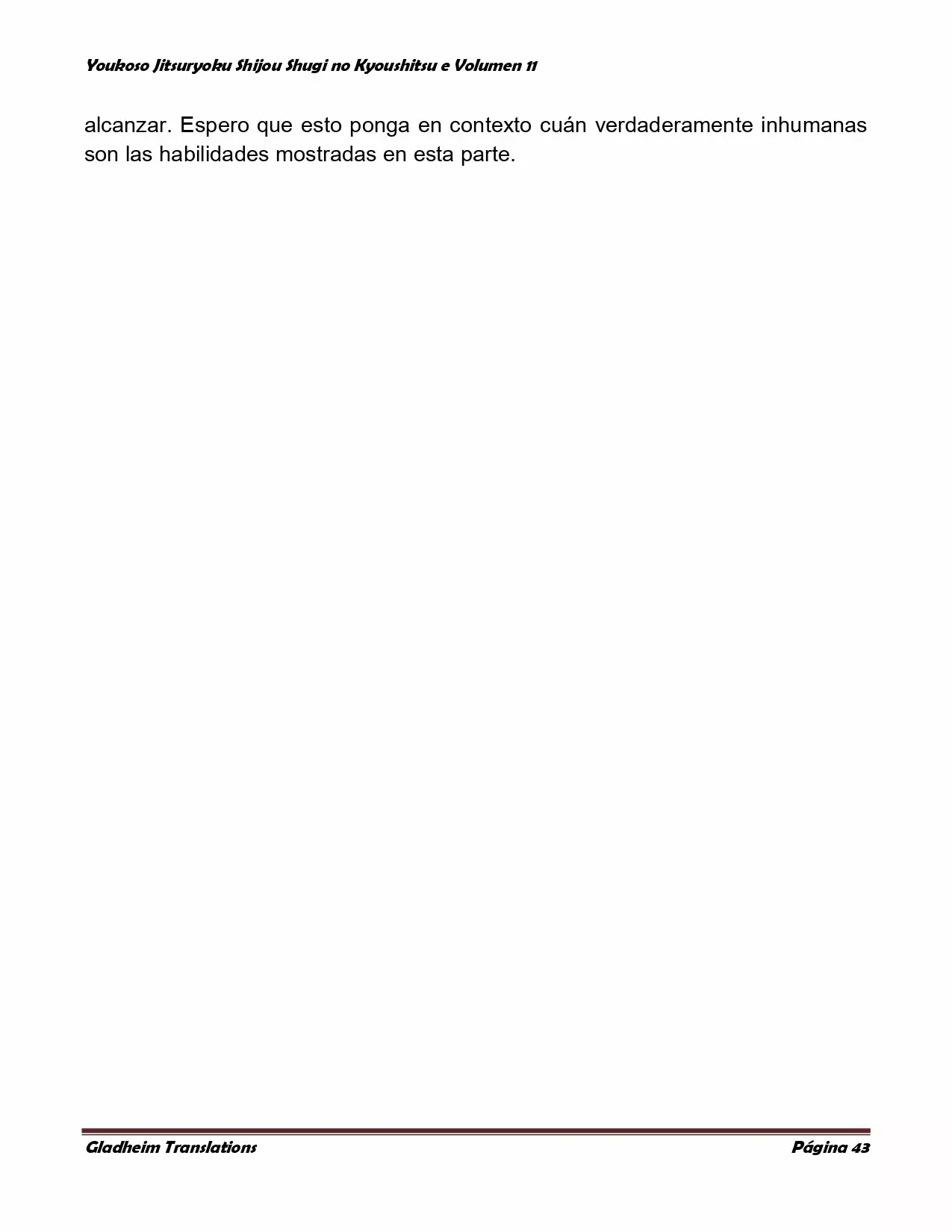Página 43 del Manga