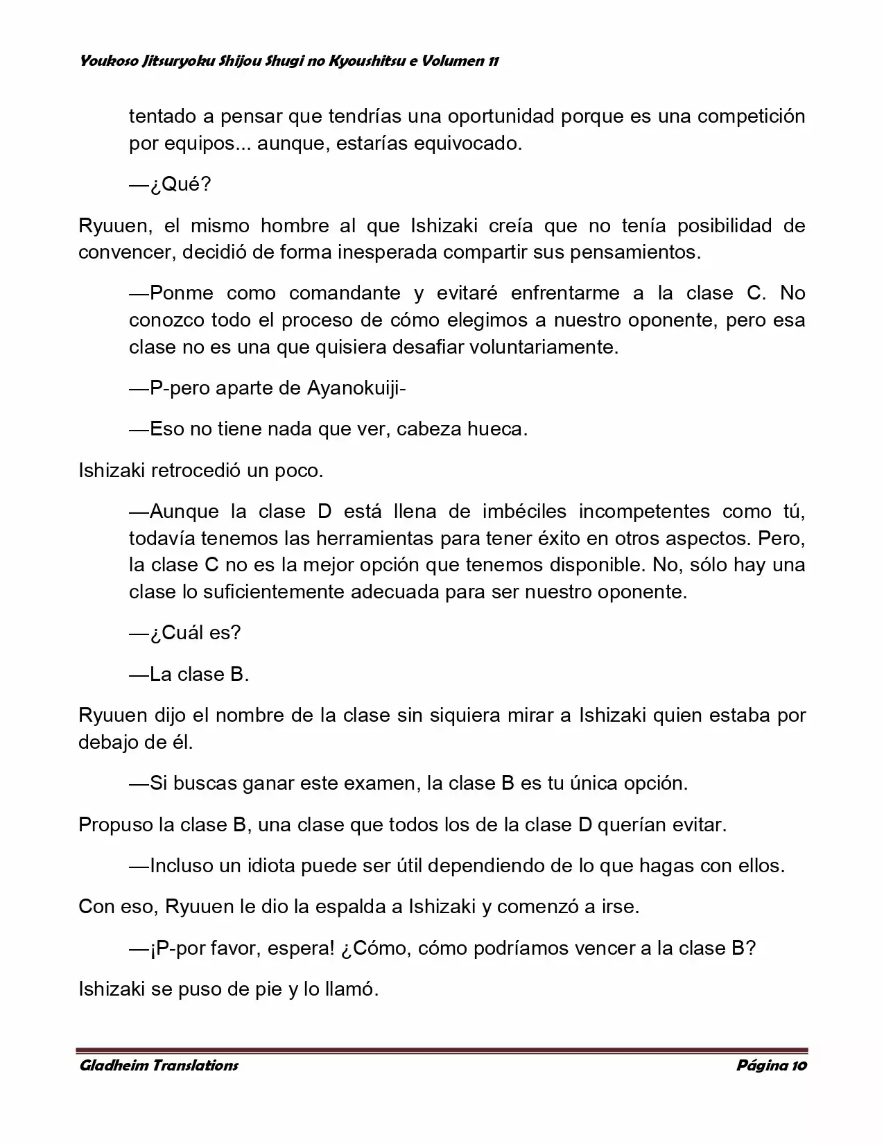 Página 10 del Manga