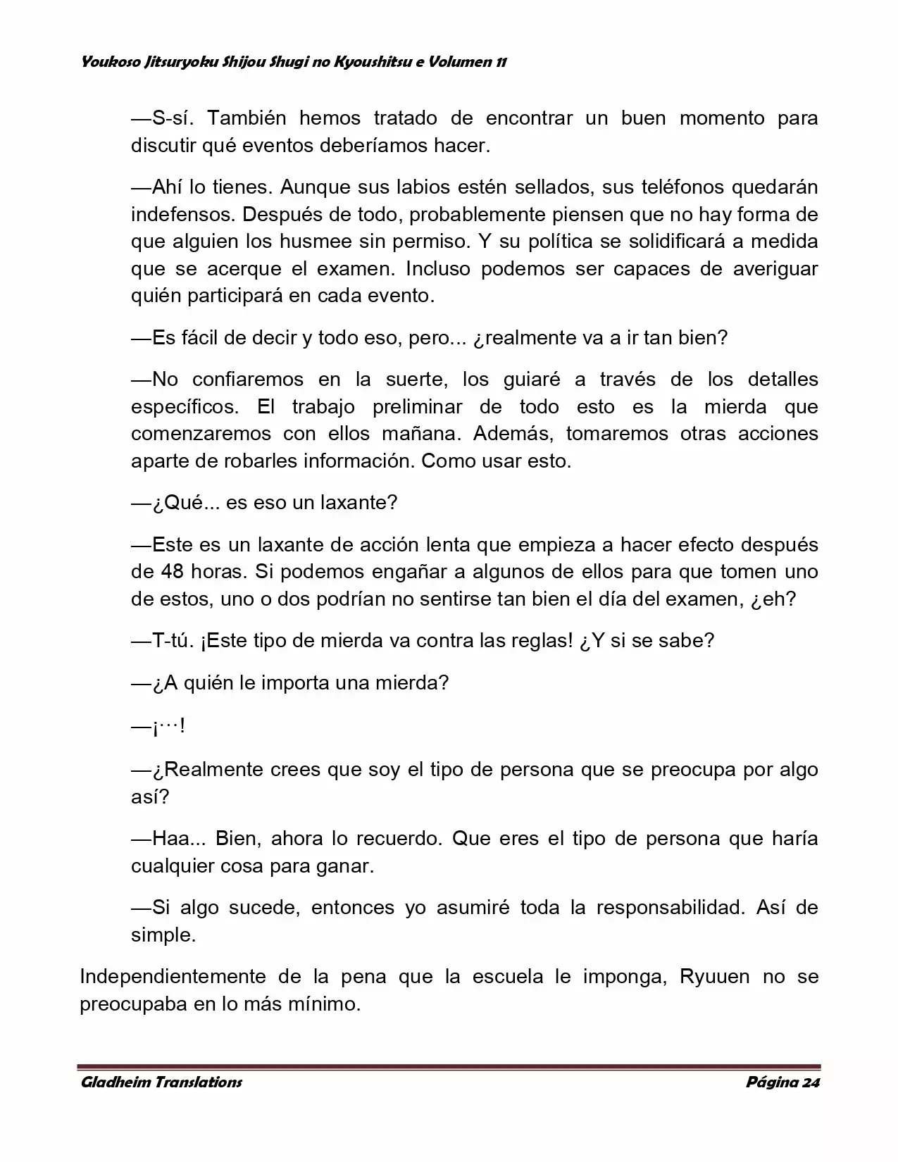 Página 24 del Manga