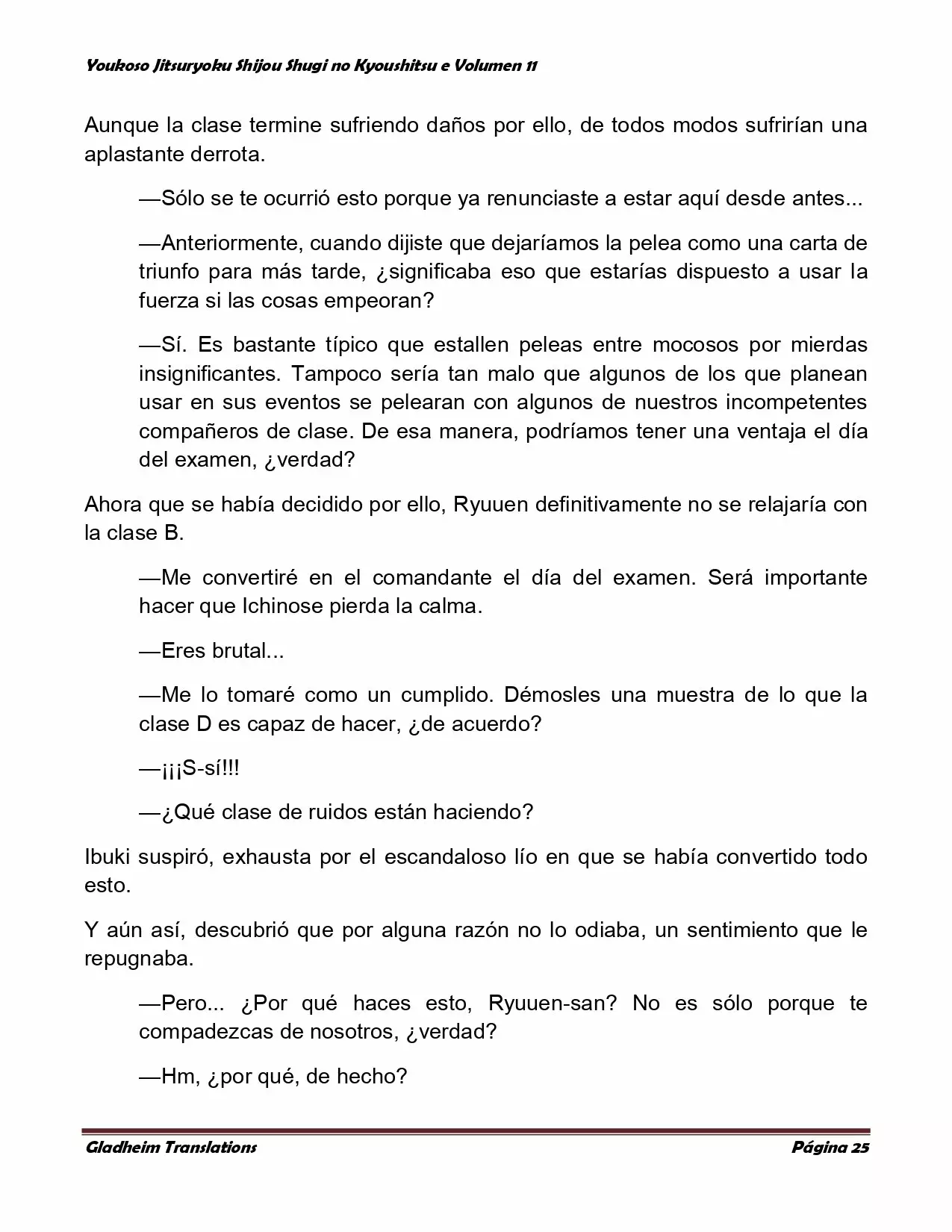 Página 25 del Manga