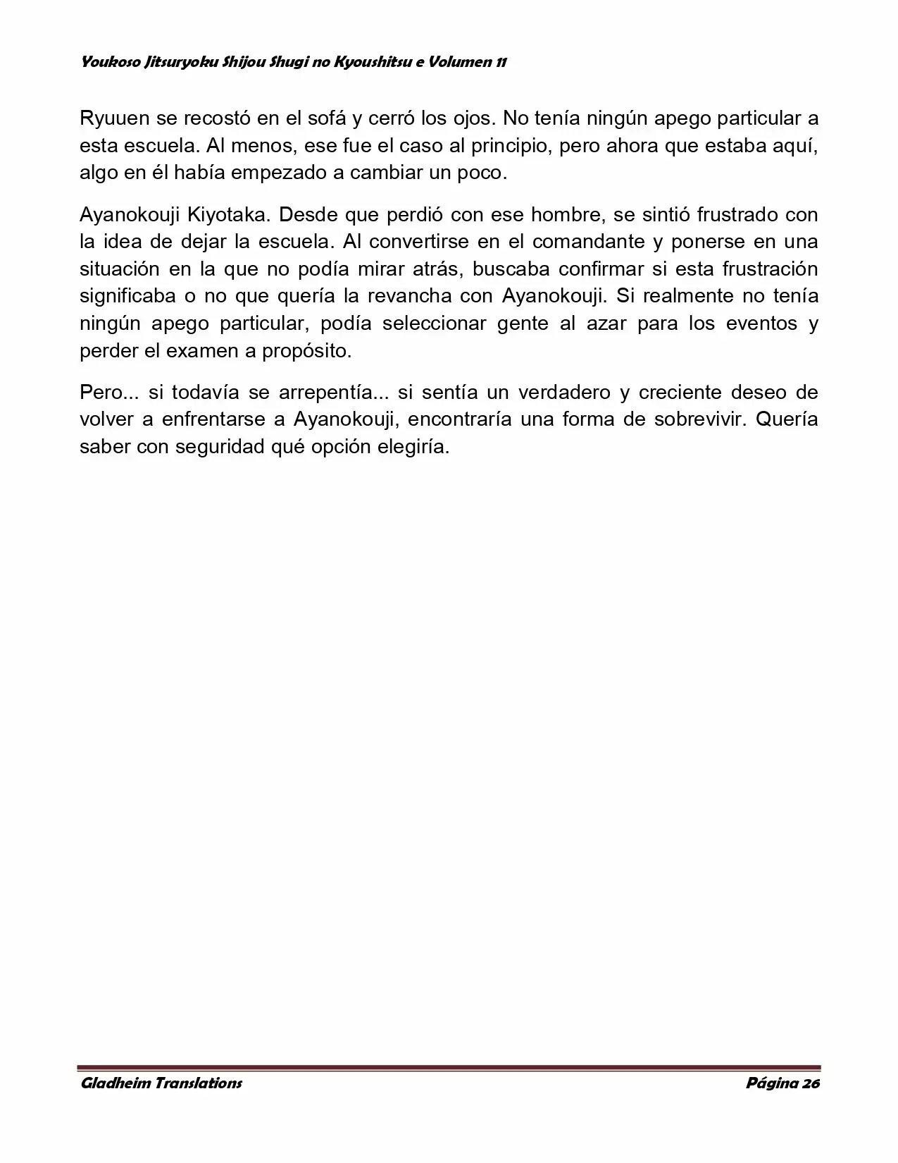 Página 26 del Manga