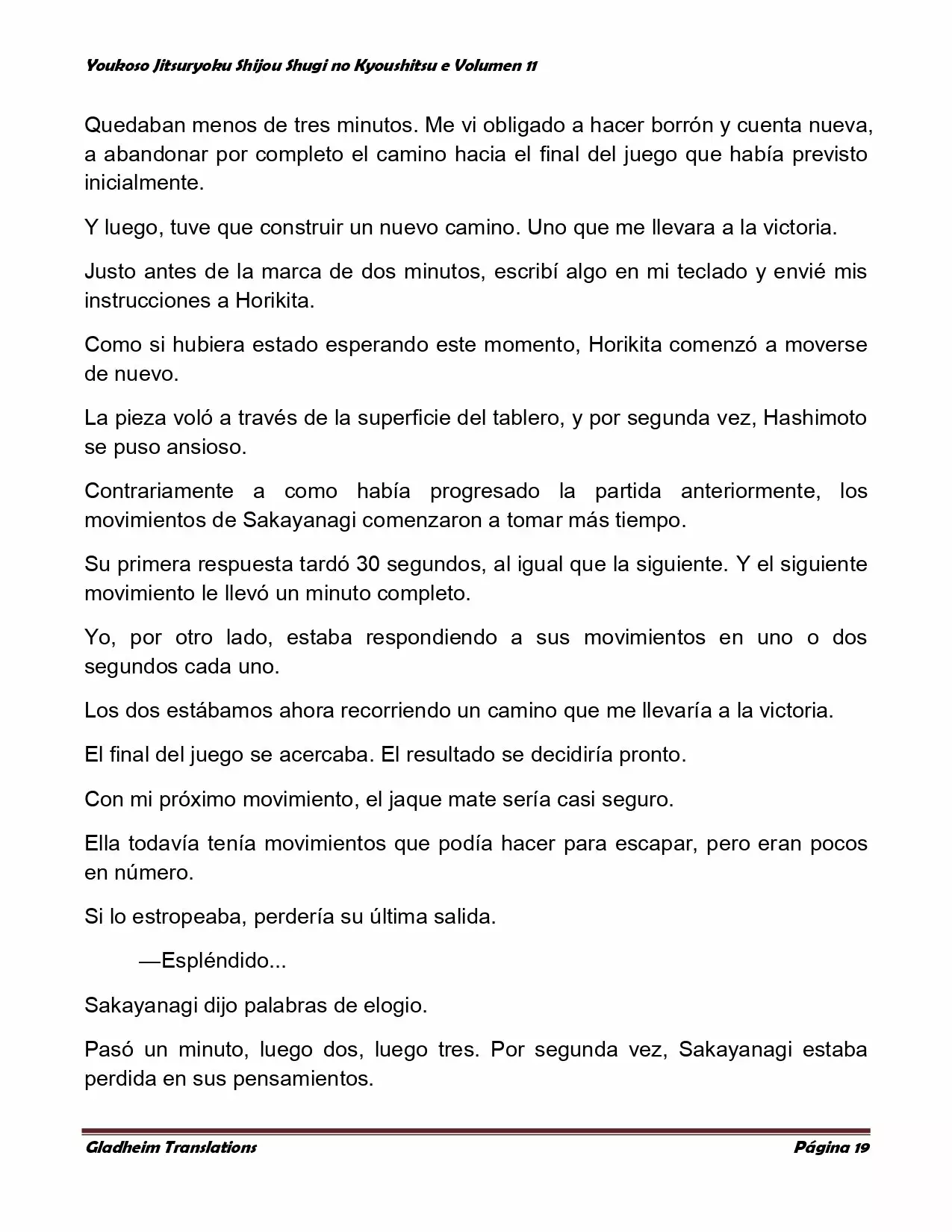 Página 19 del Manga