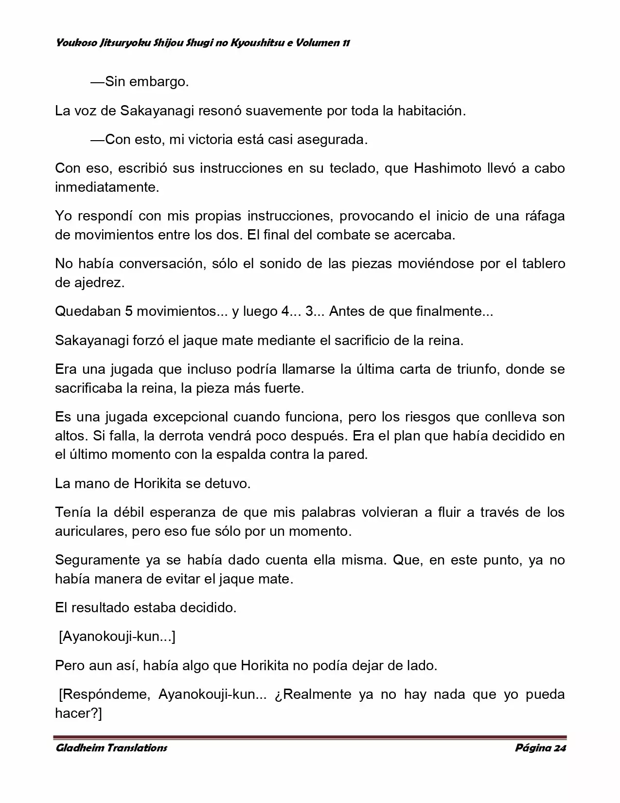 Página 24 del Manga