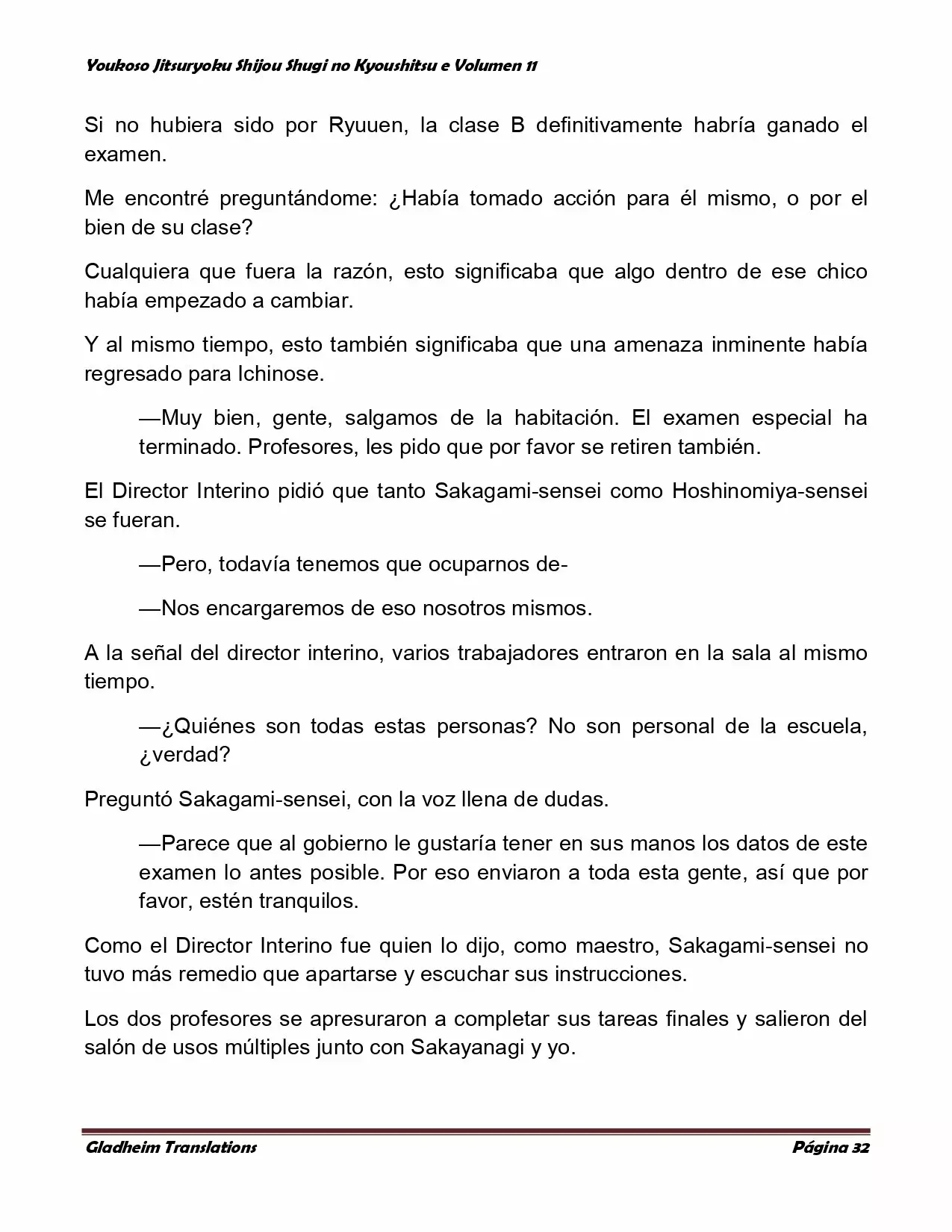 Página 32 del Manga