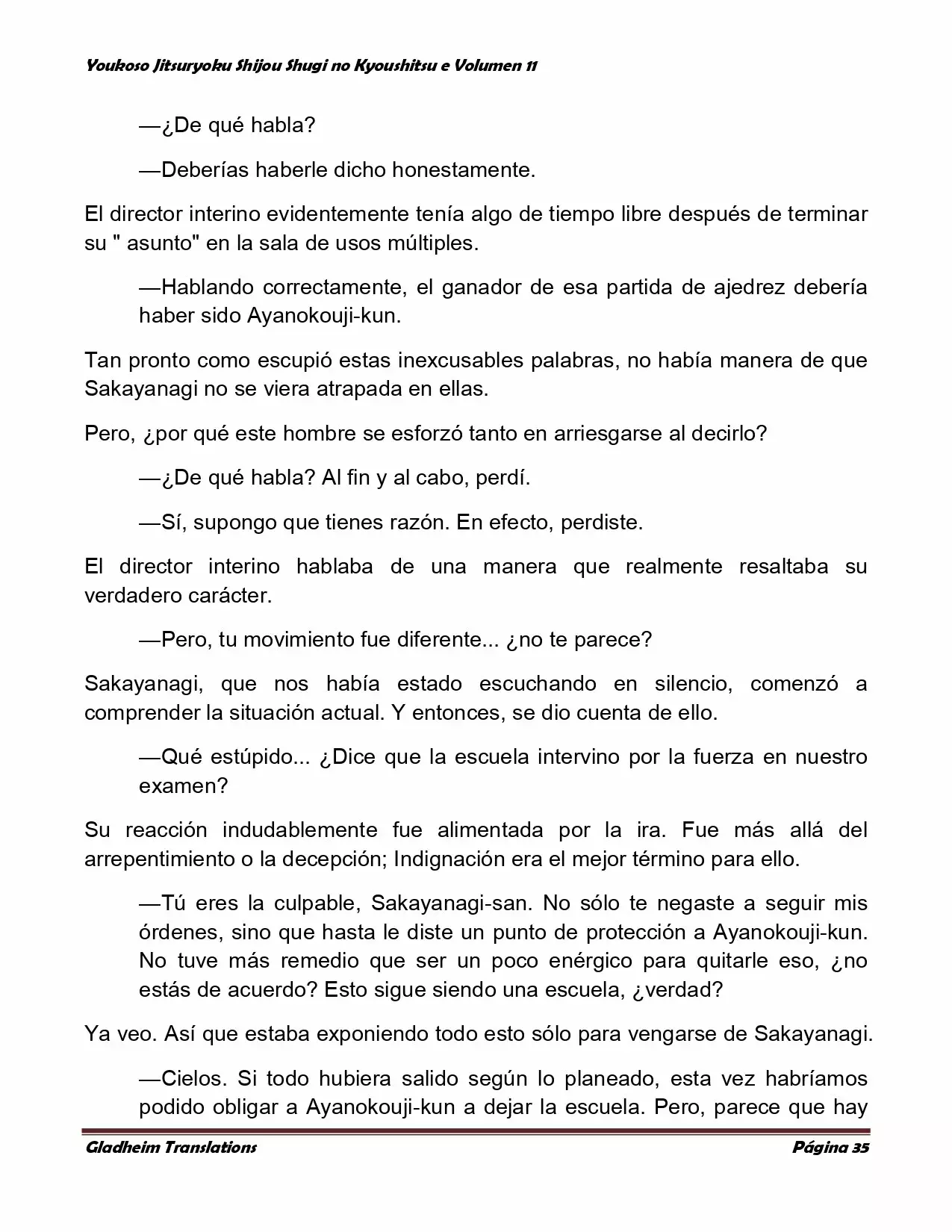 Página 35 del Manga