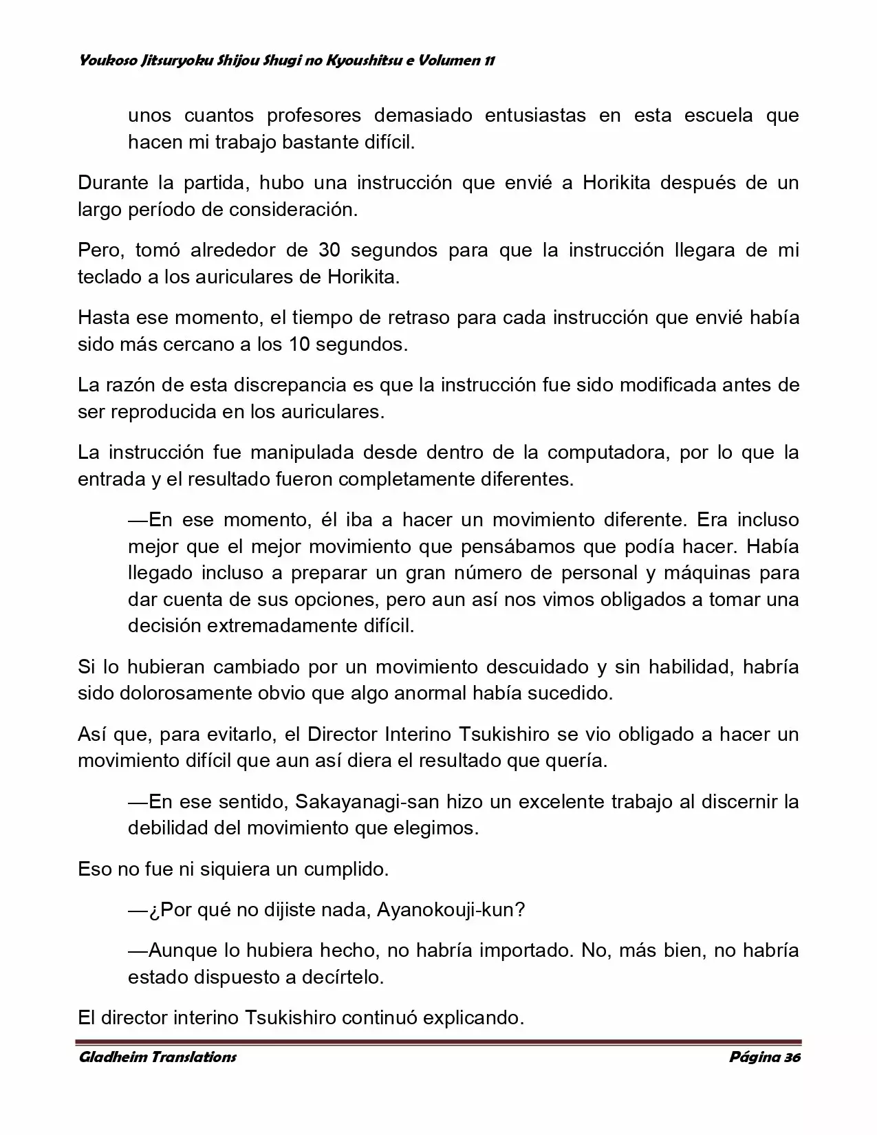 Página 36 del Manga