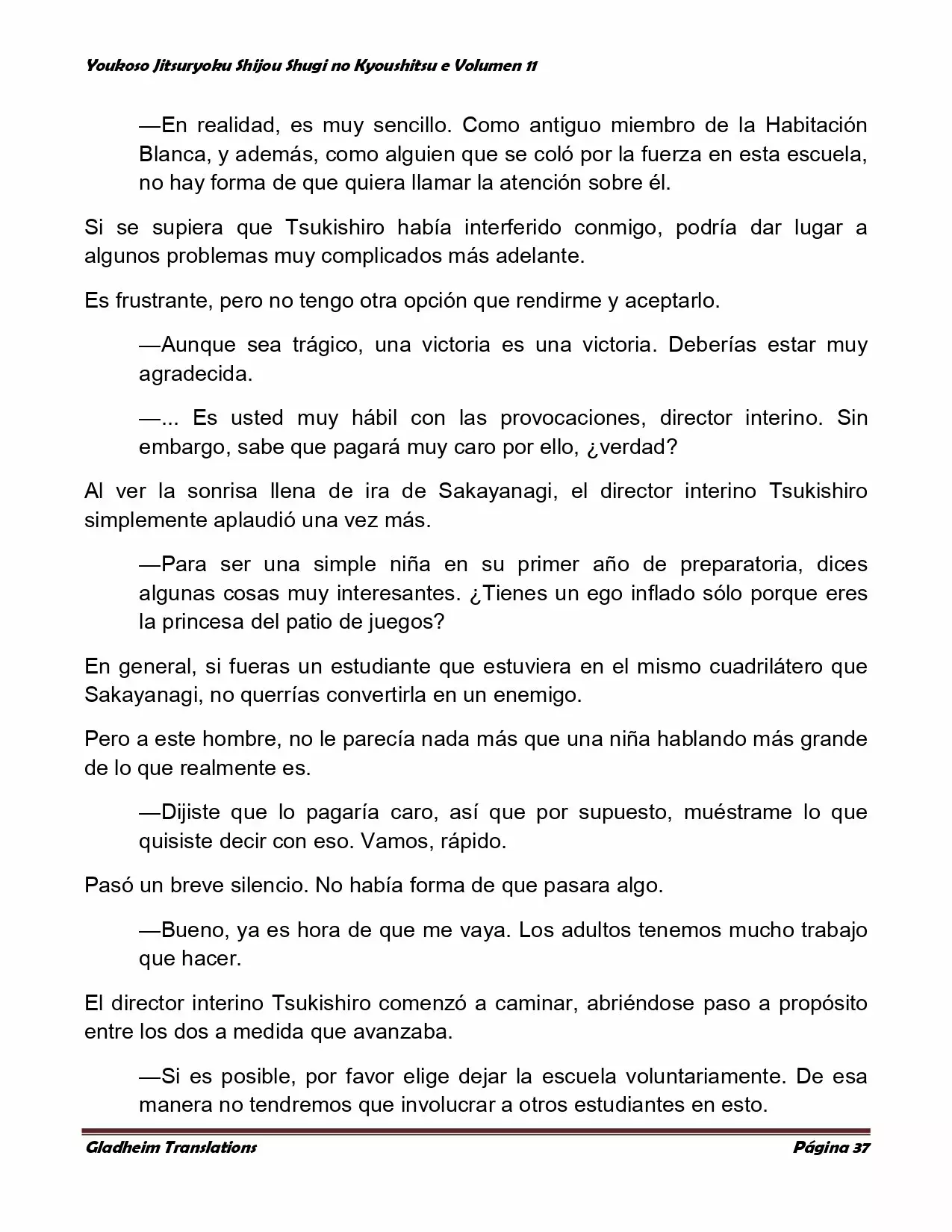 Página 37 del Manga