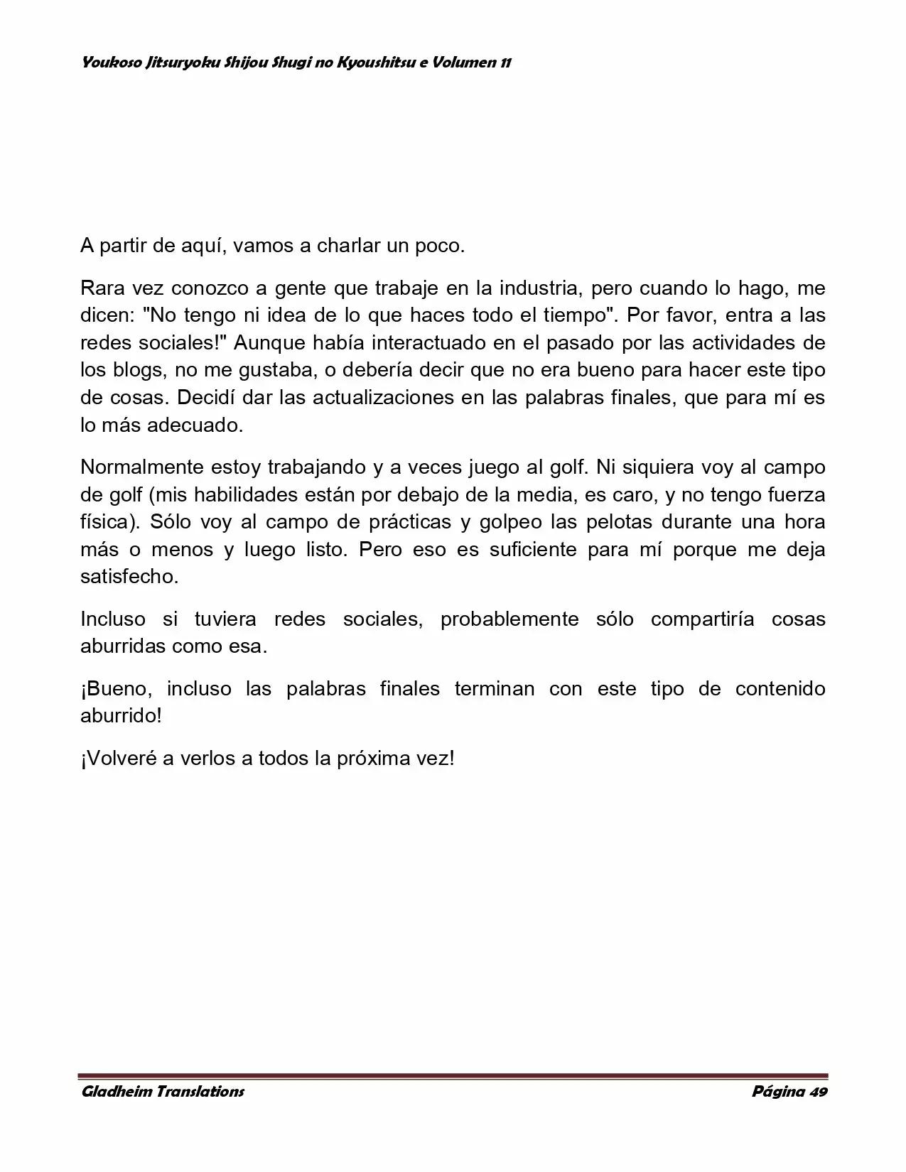 Página 49 del Manga