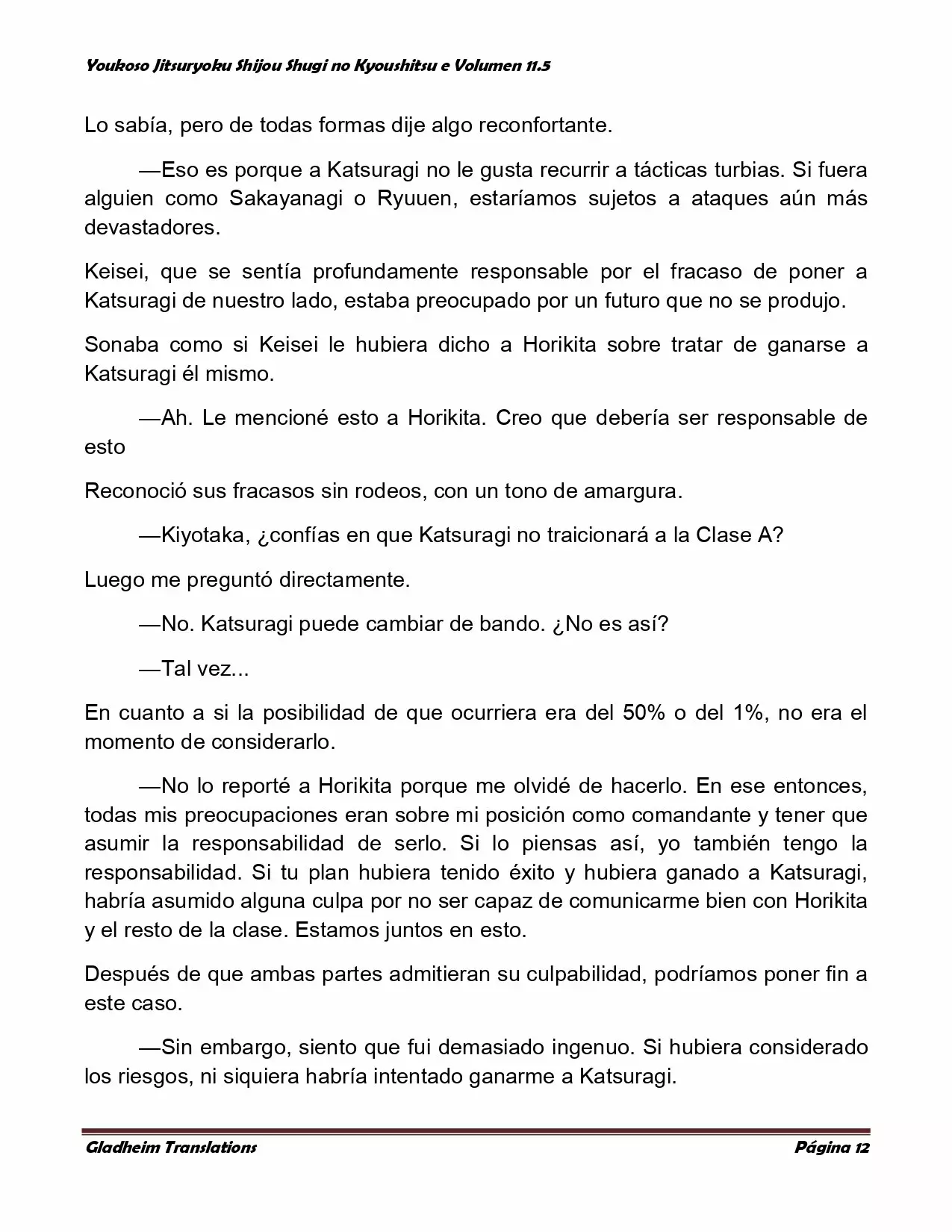 Página 12 del Manga