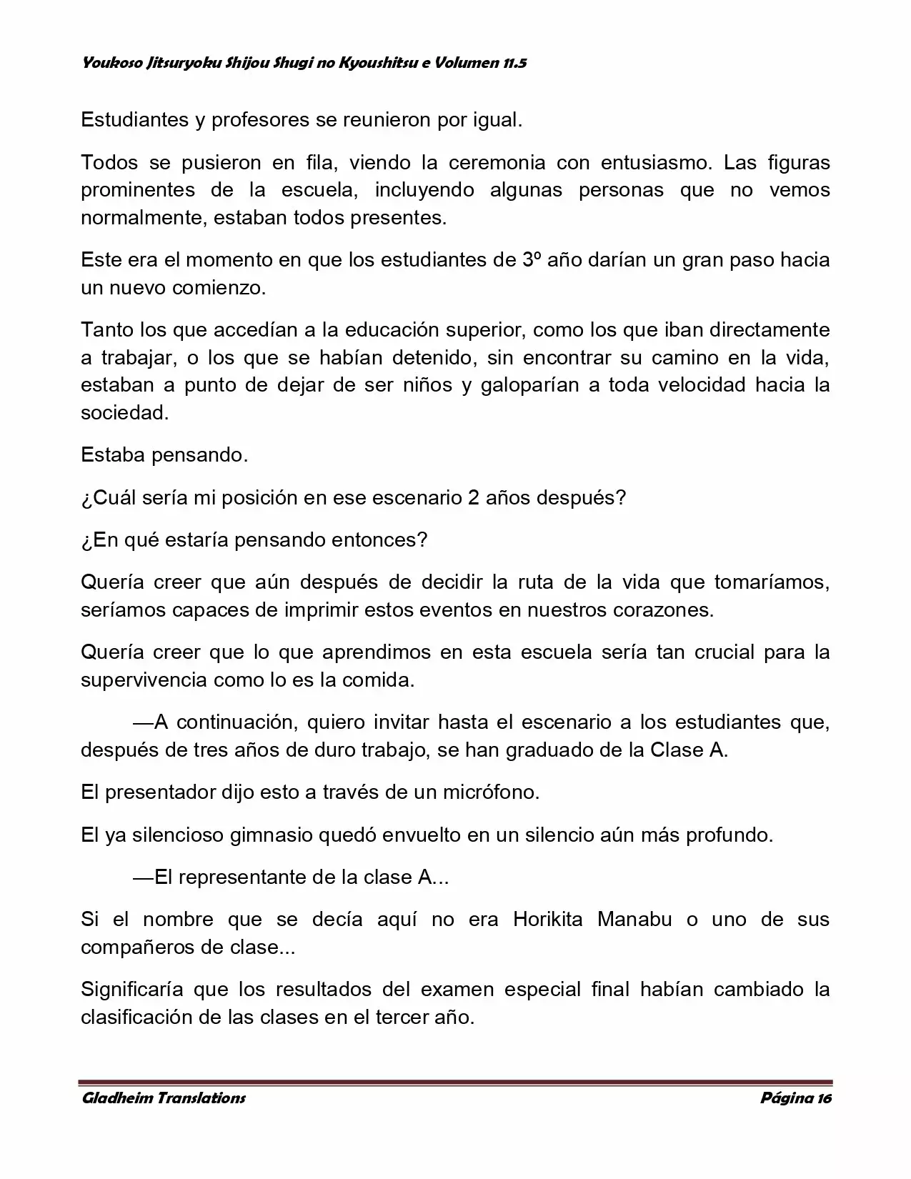 Página 16 del Manga