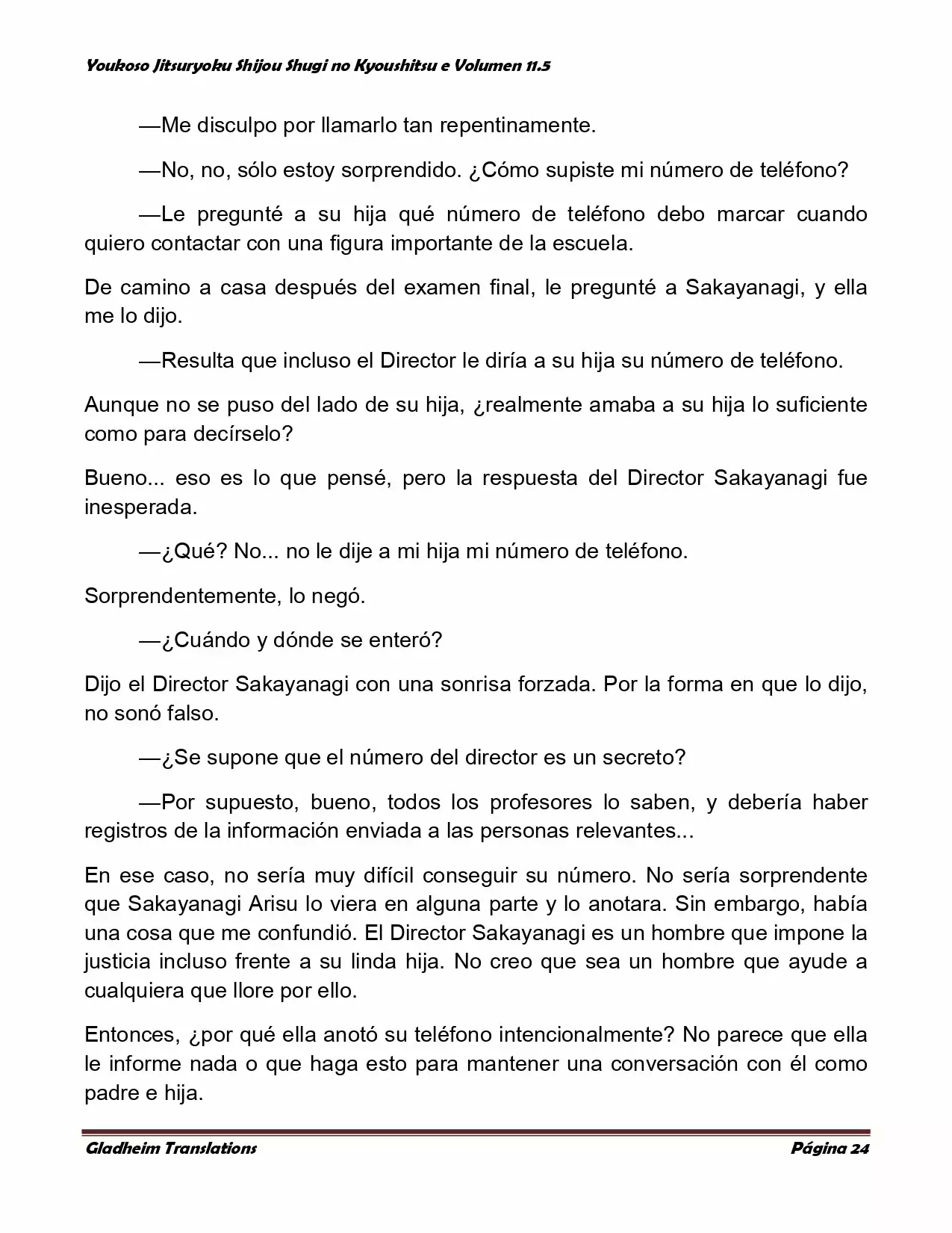 Página 24 del Manga