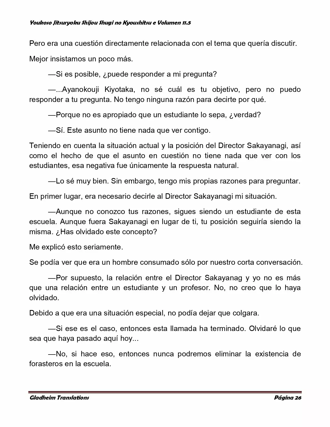 Página 26 del Manga