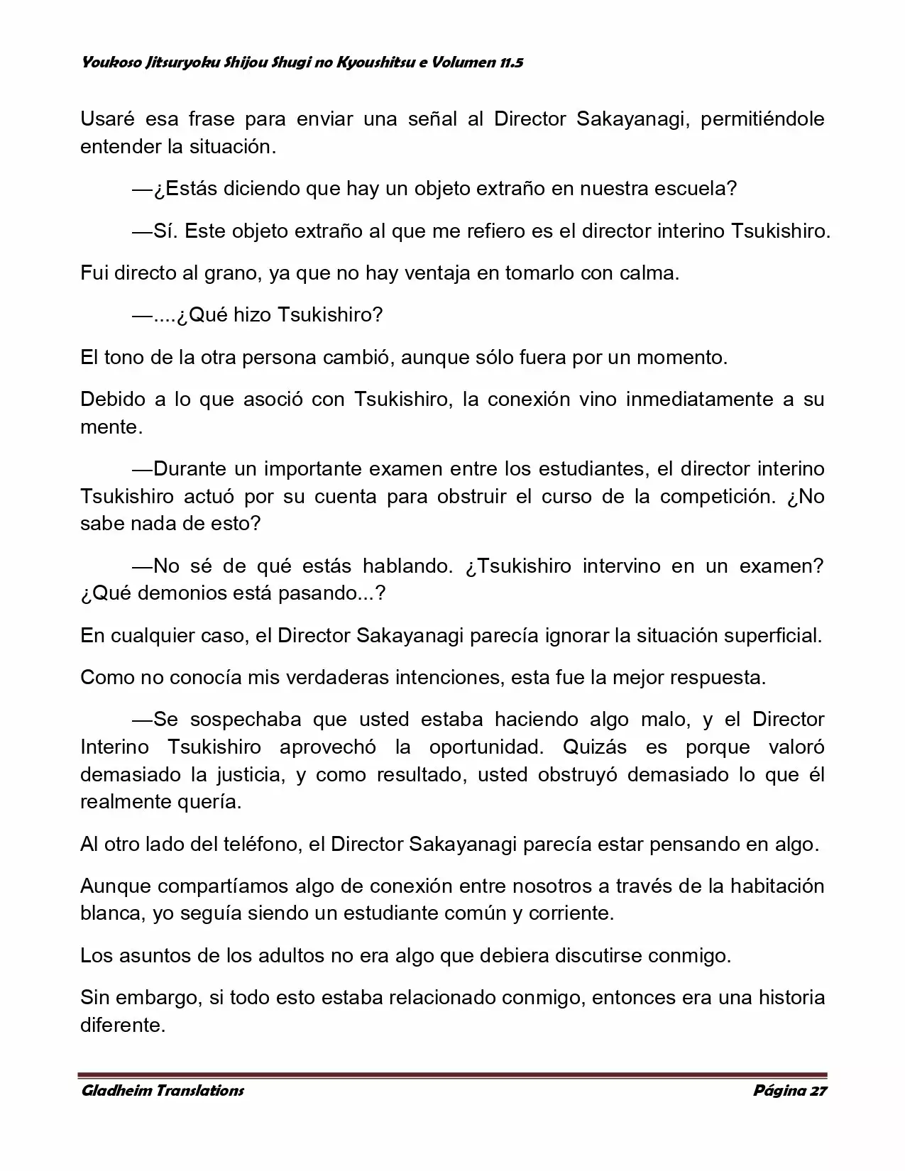 Página 27 del Manga