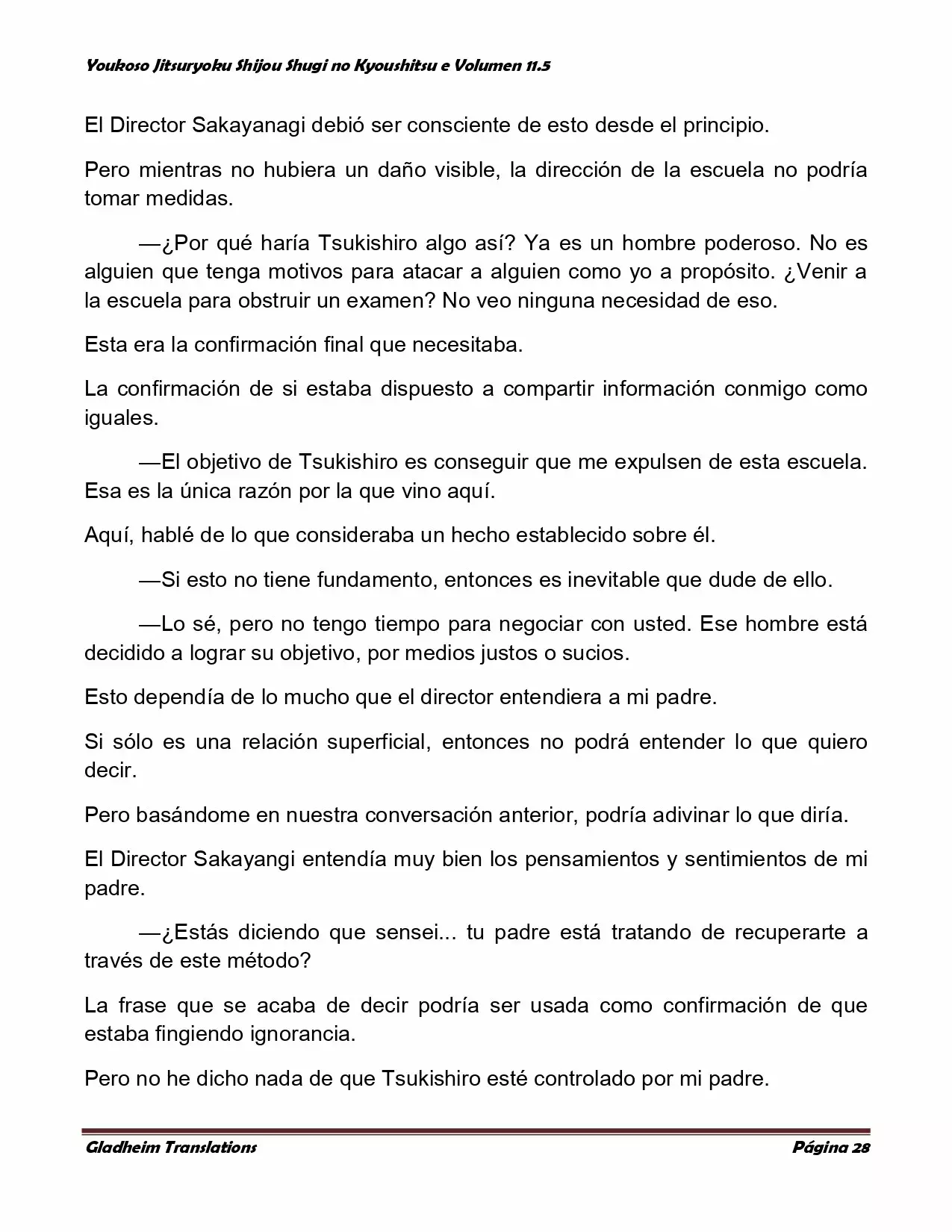 Página 28 del Manga