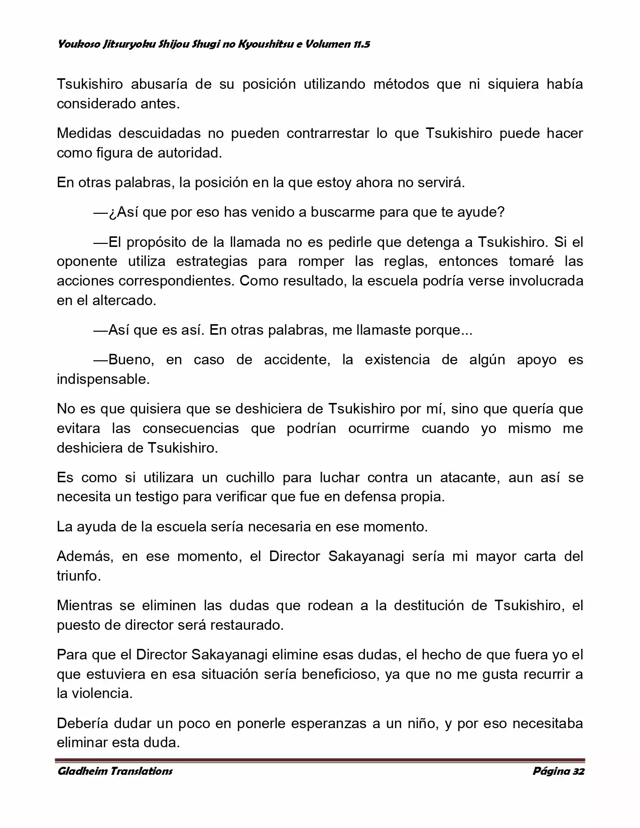 Página 32 del Manga