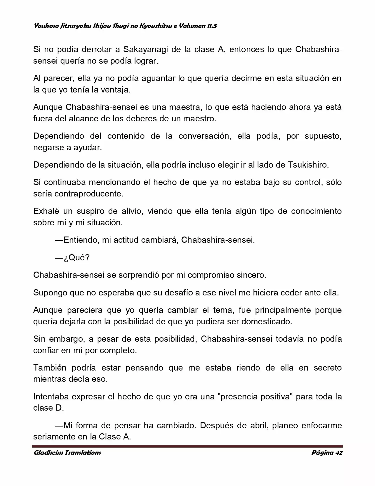 Página 42 del Manga