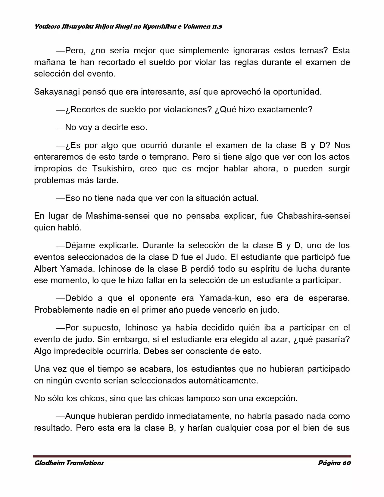 Página 60 del Manga