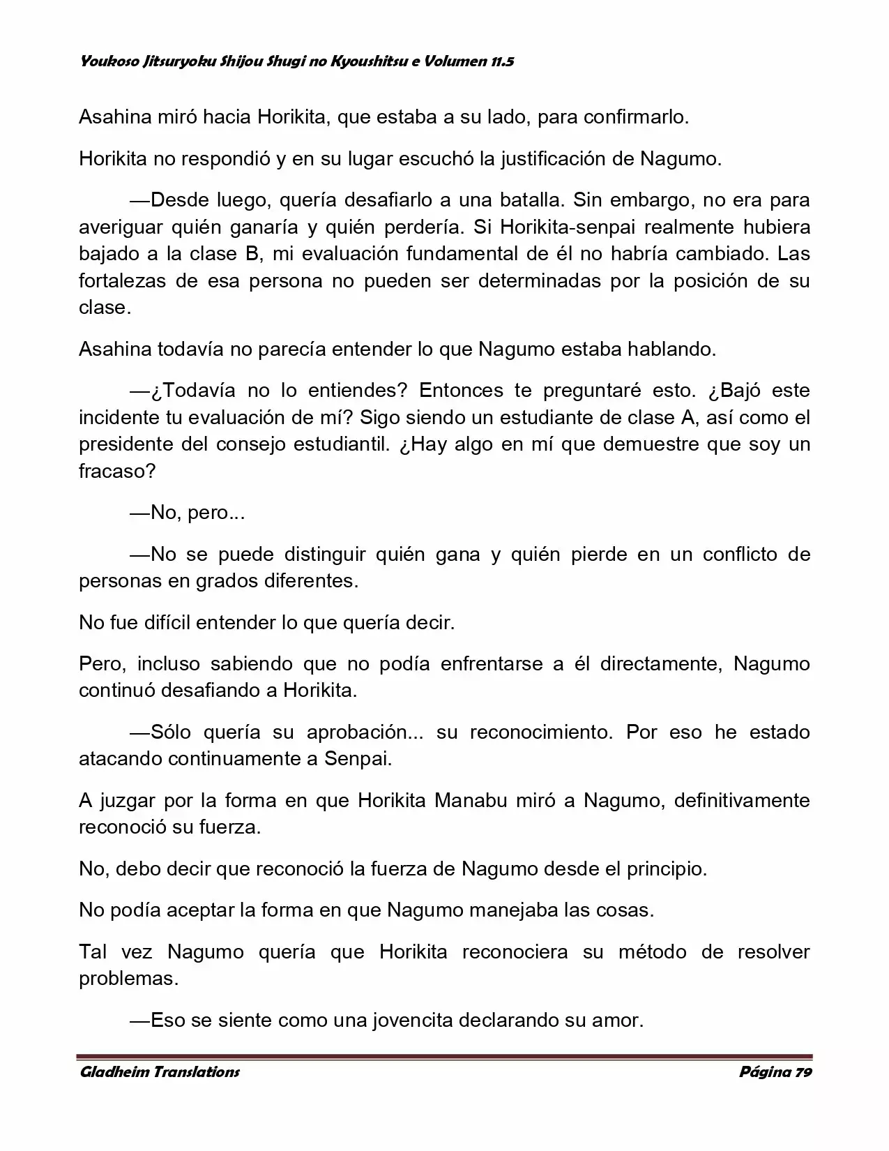 Página 79 del Manga