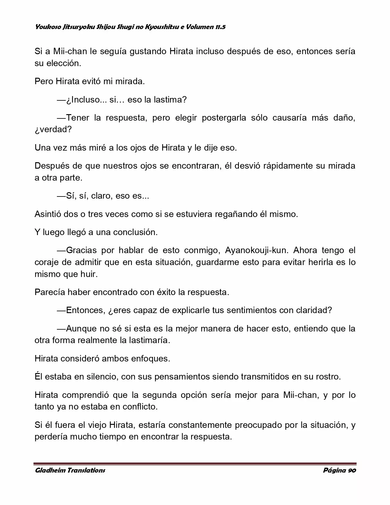 Página 90 del Manga