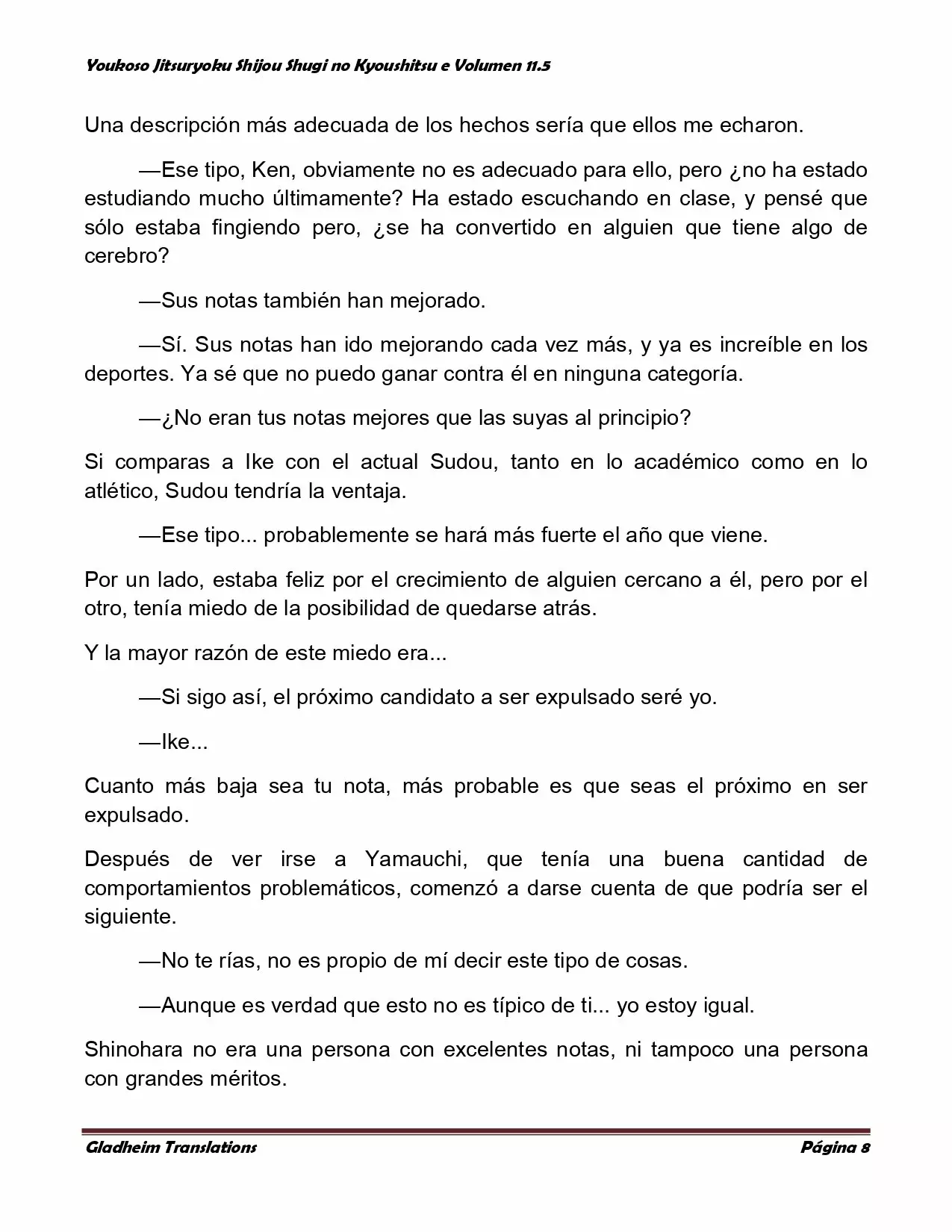 Página 8 del Manga
