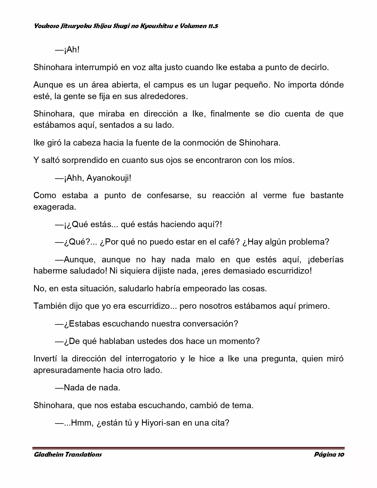 Página 10 del Manga