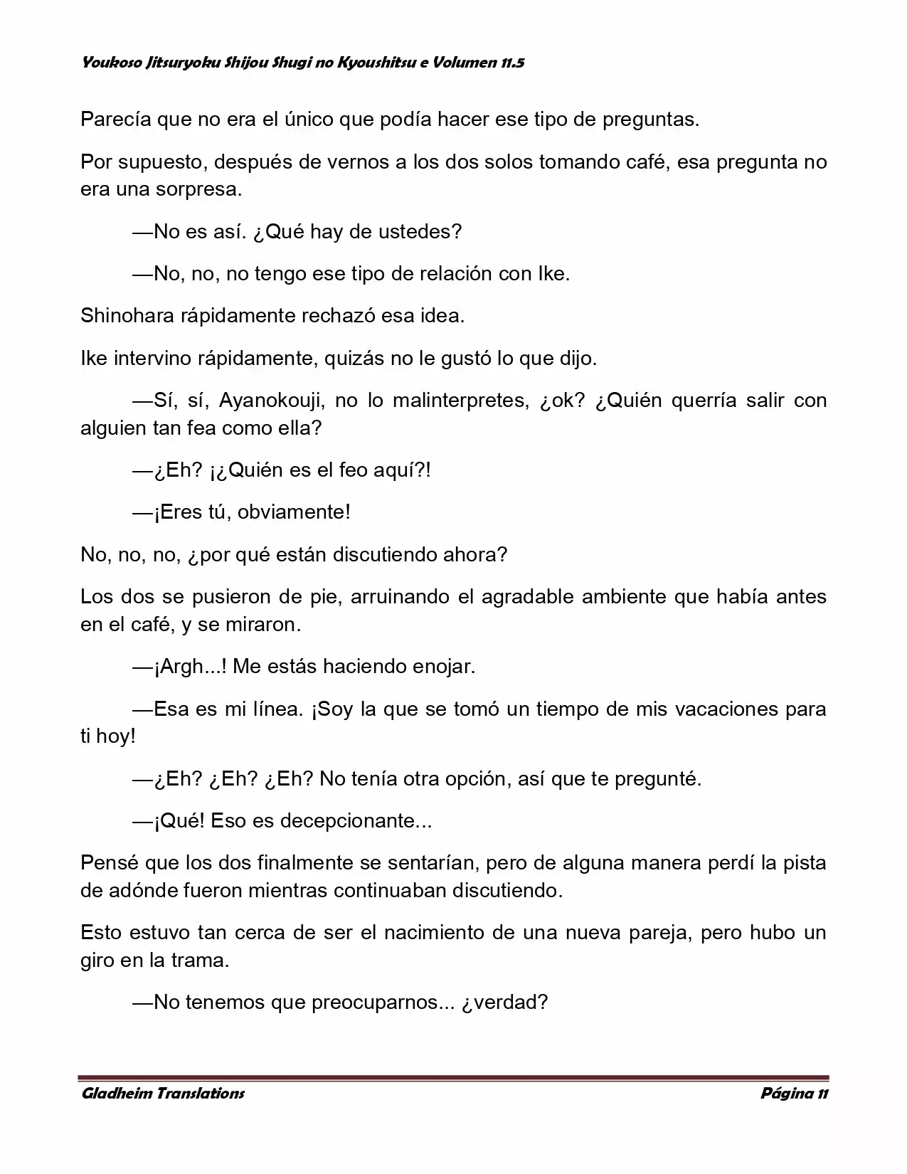 Página 11 del Manga