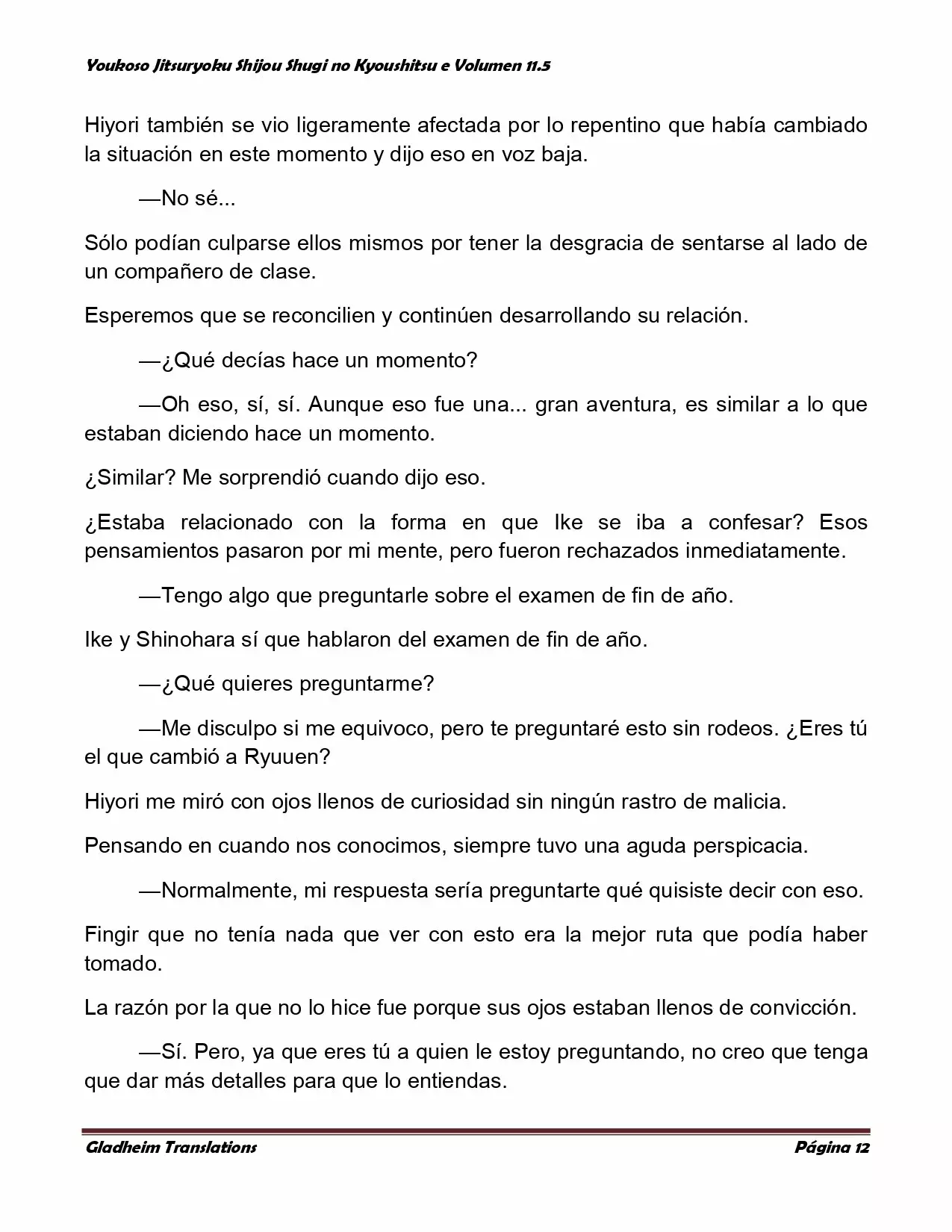 Página 12 del Manga