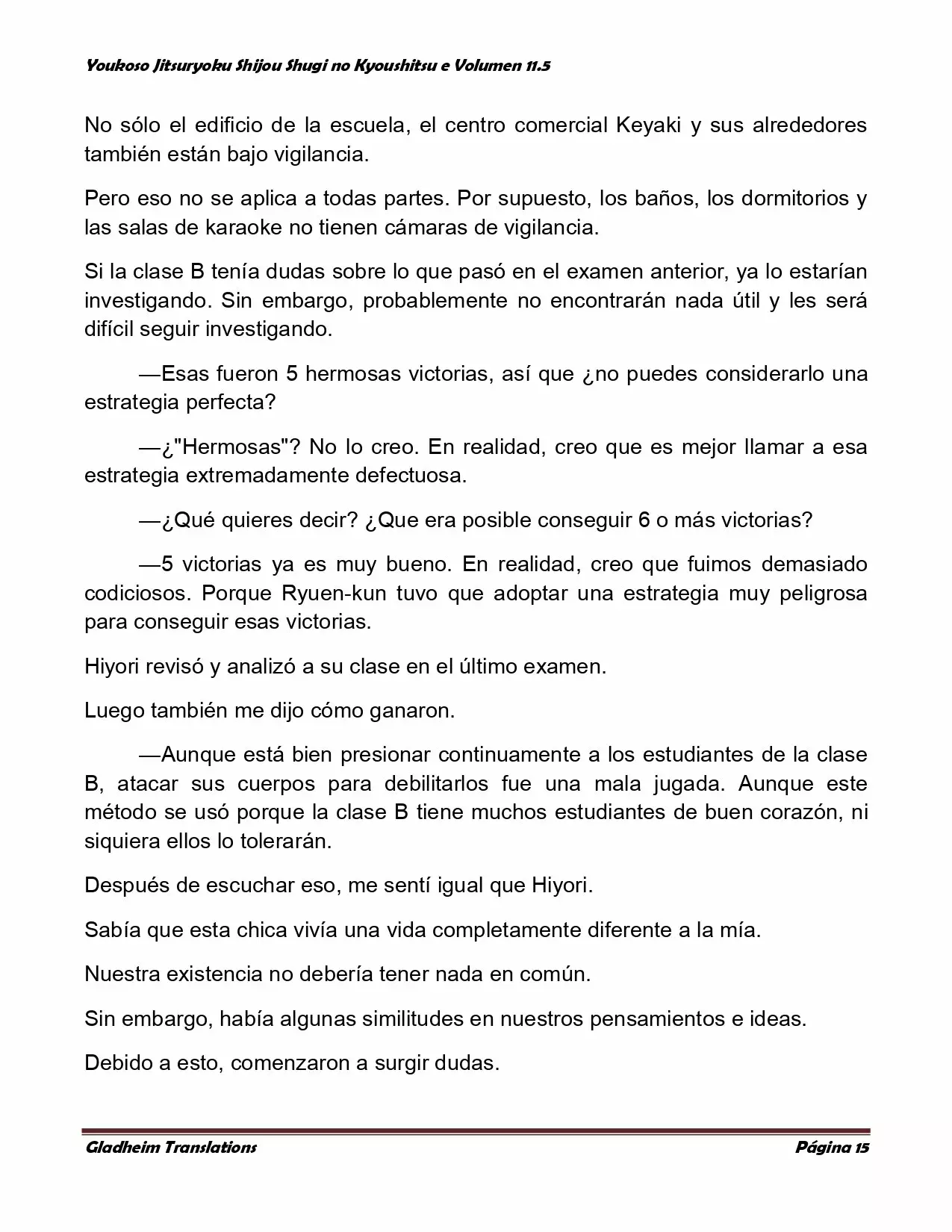 Página 15 del Manga