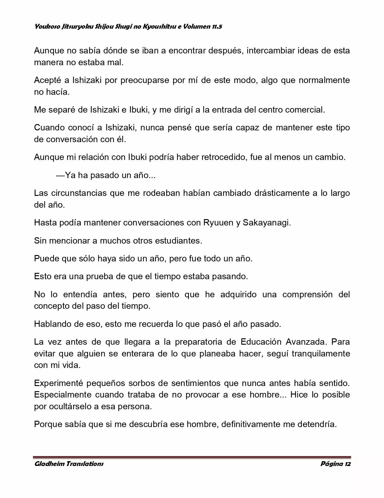 Página 12 del Manga