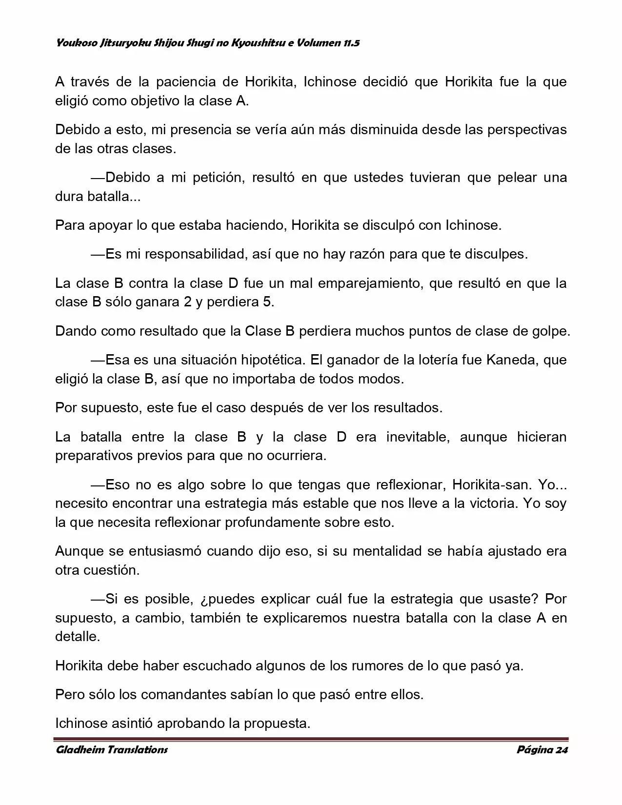 Página 24 del Manga