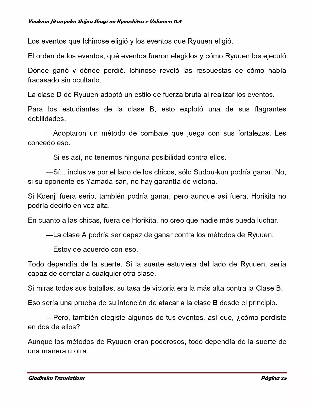 Página 25 del Manga