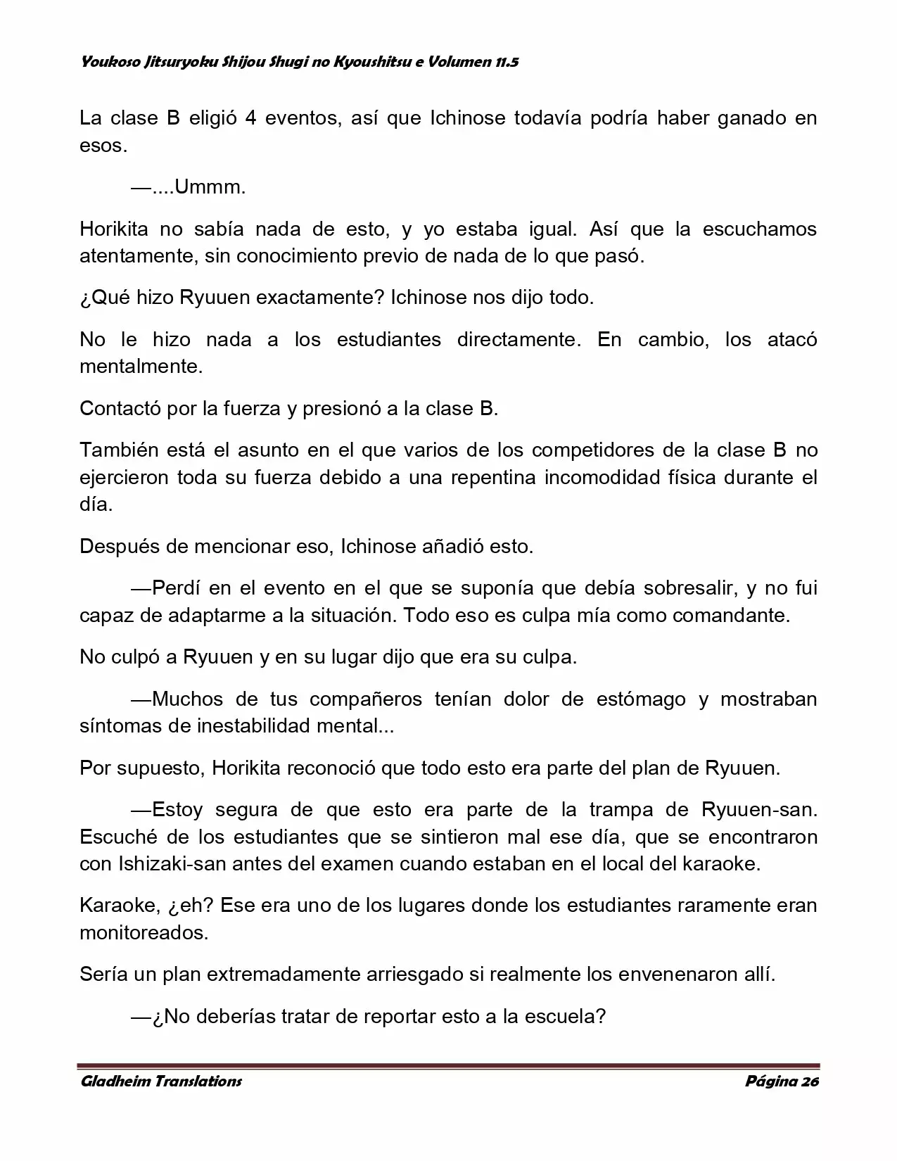 Página 26 del Manga