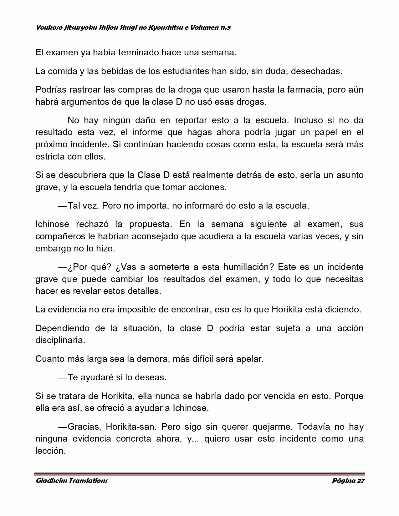 Página 27 del Manga