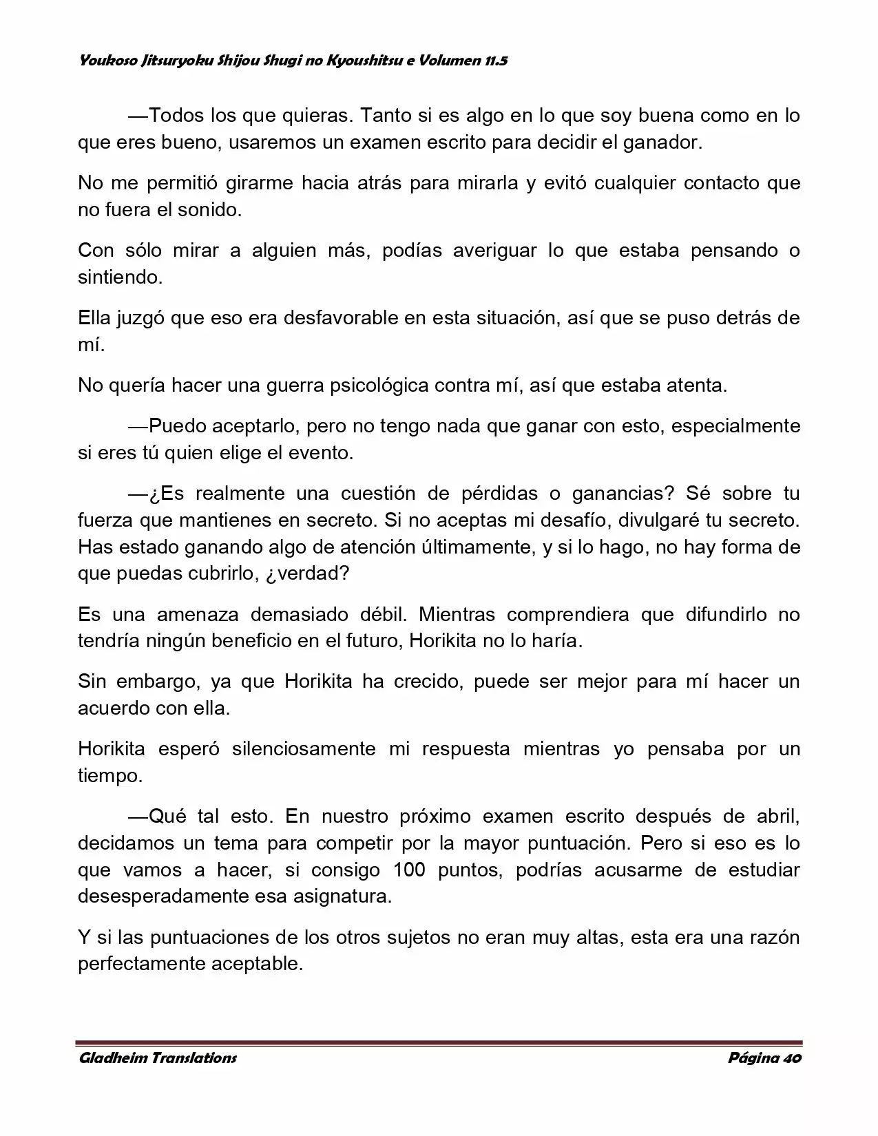 Página 40 del Manga