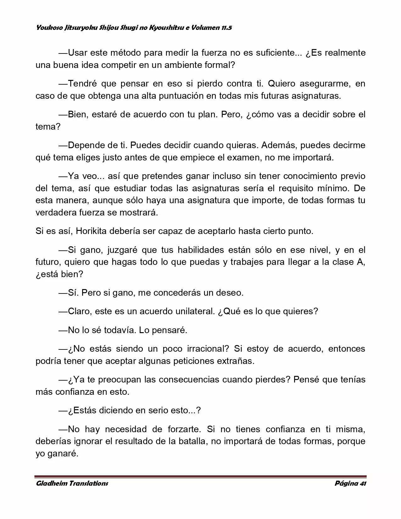 Página 41 del Manga