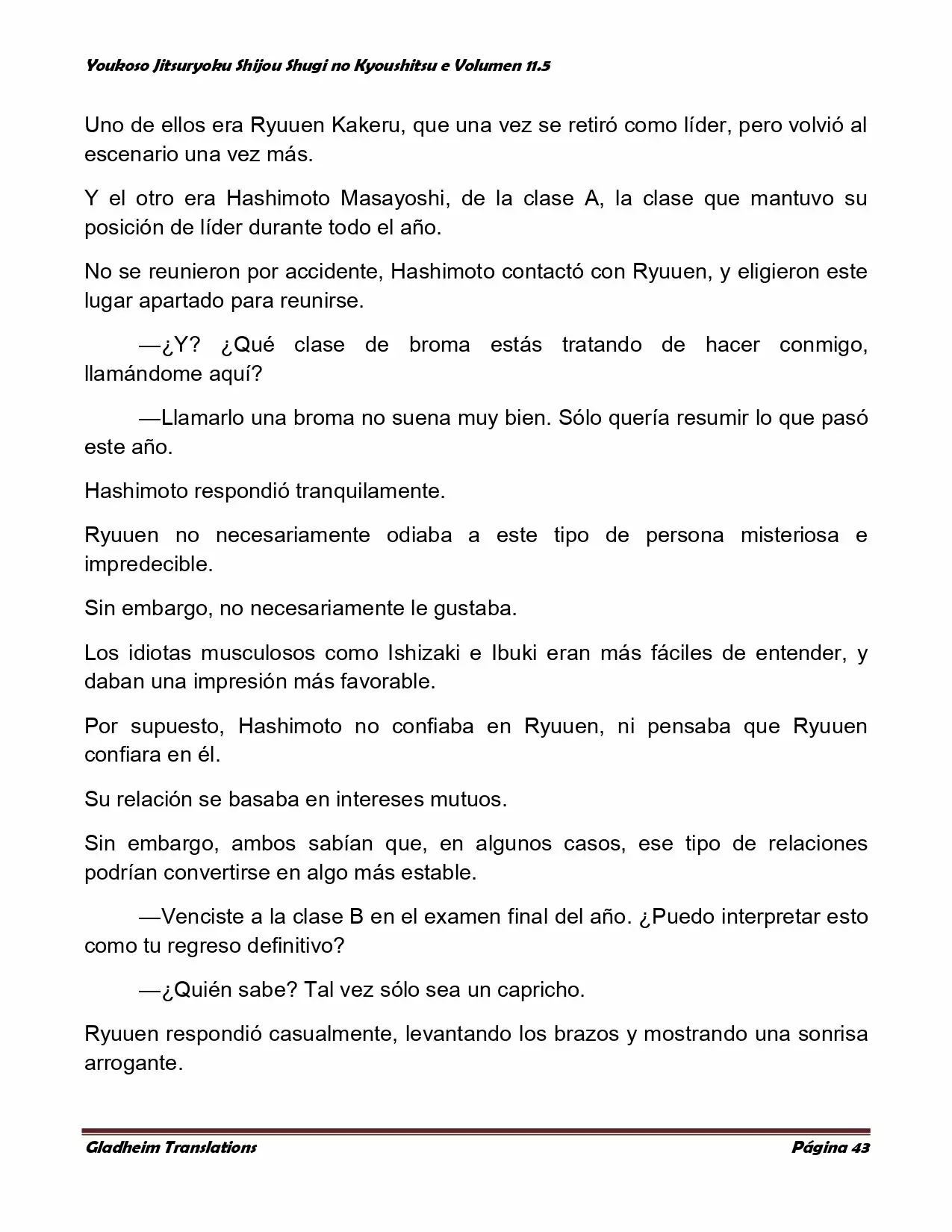 Página 43 del Manga