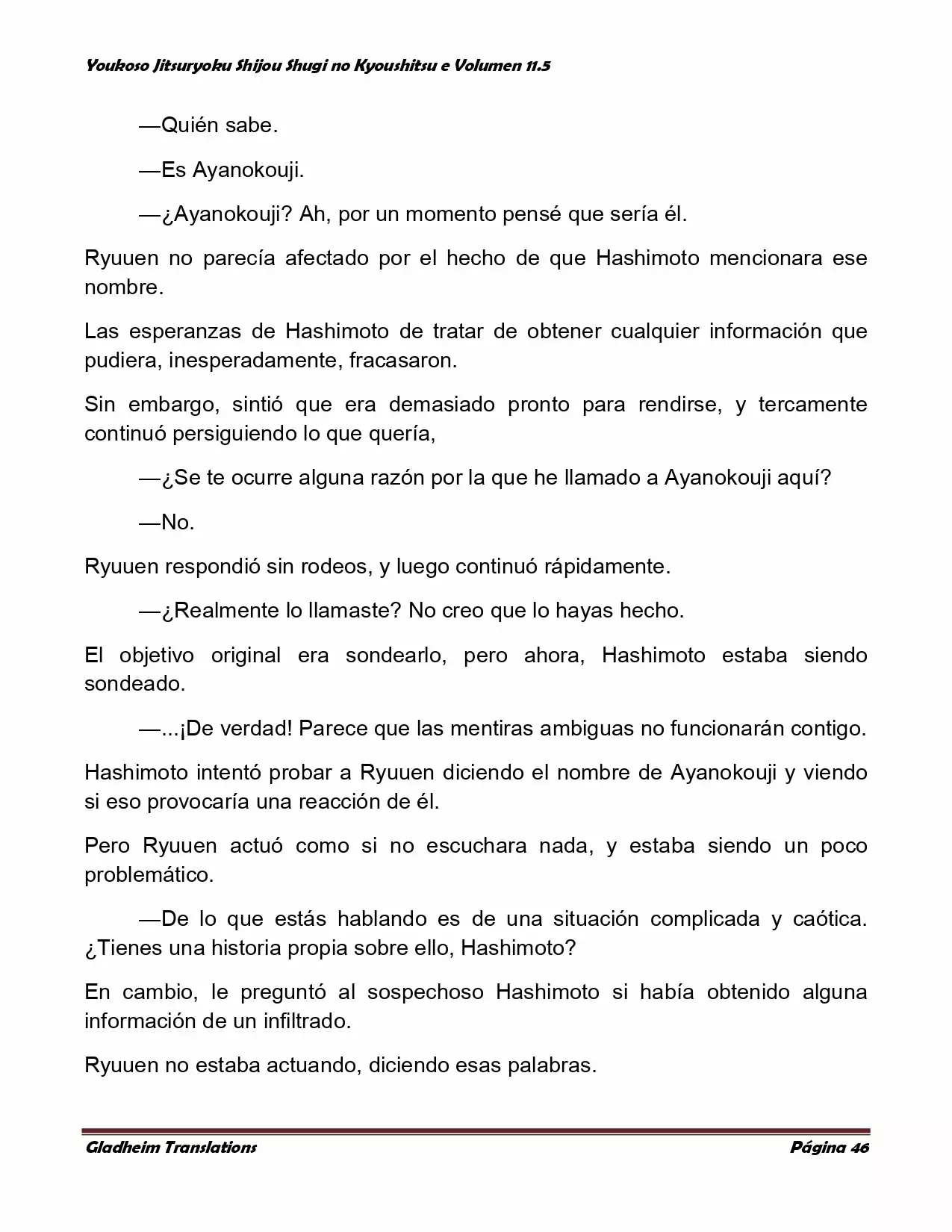 Página 46 del Manga