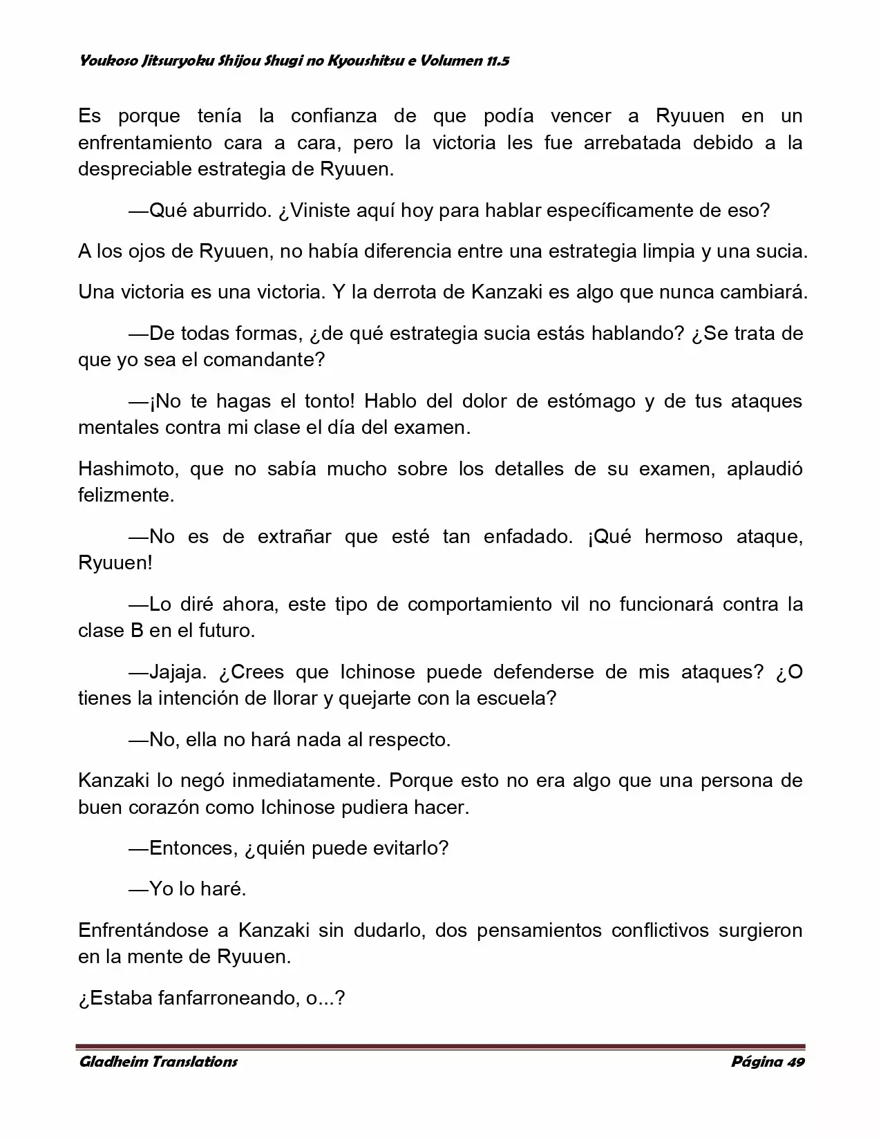 Página 49 del Manga