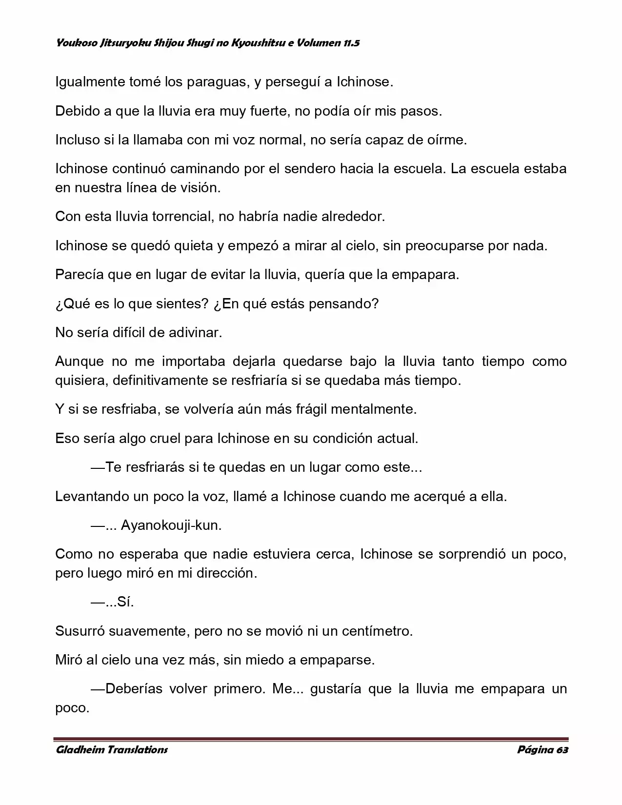 Página 63 del Manga