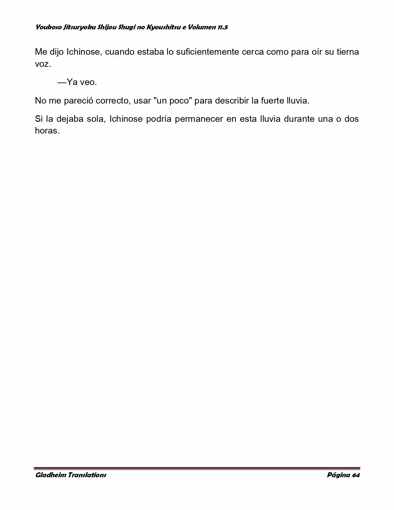 Página 64 del Manga