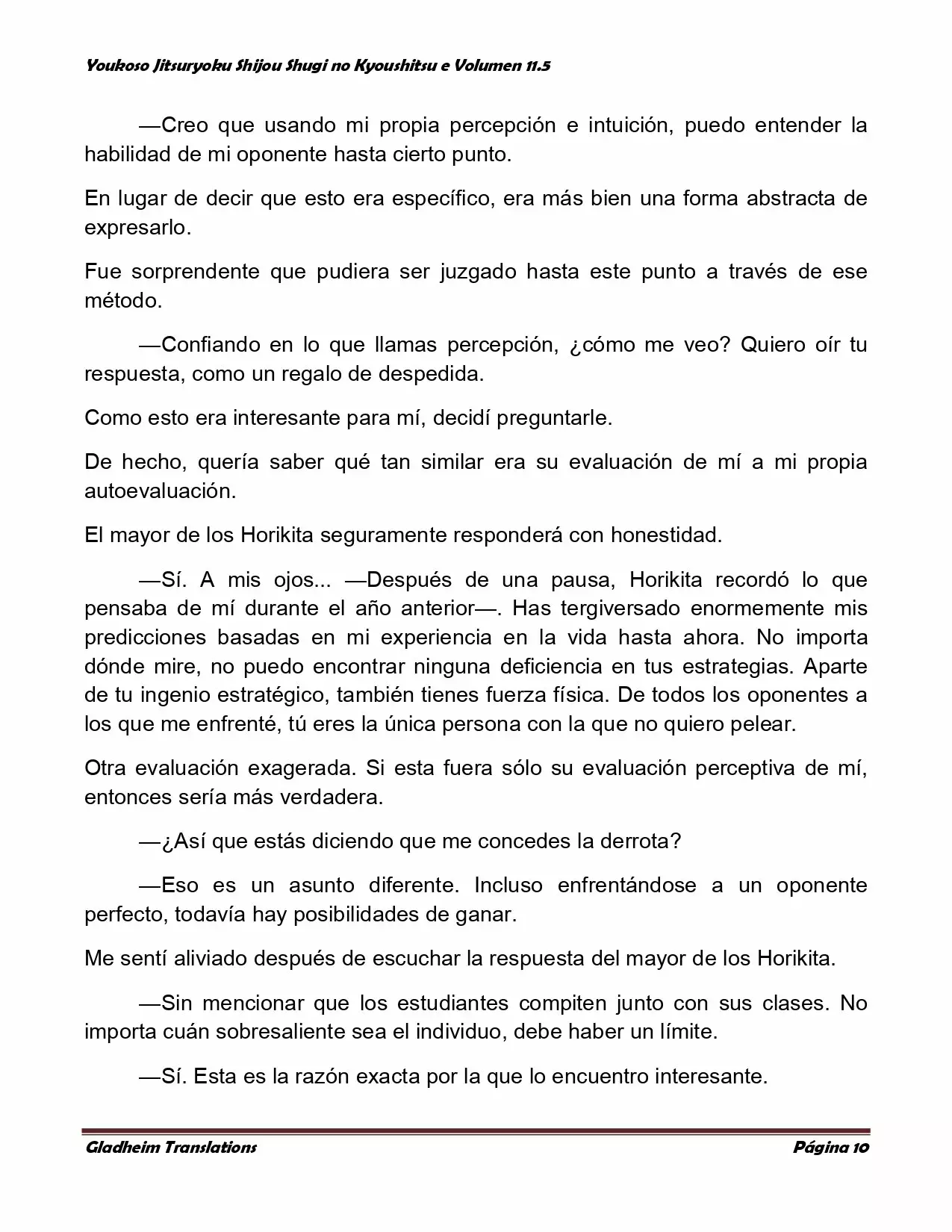 Página 10 del Manga