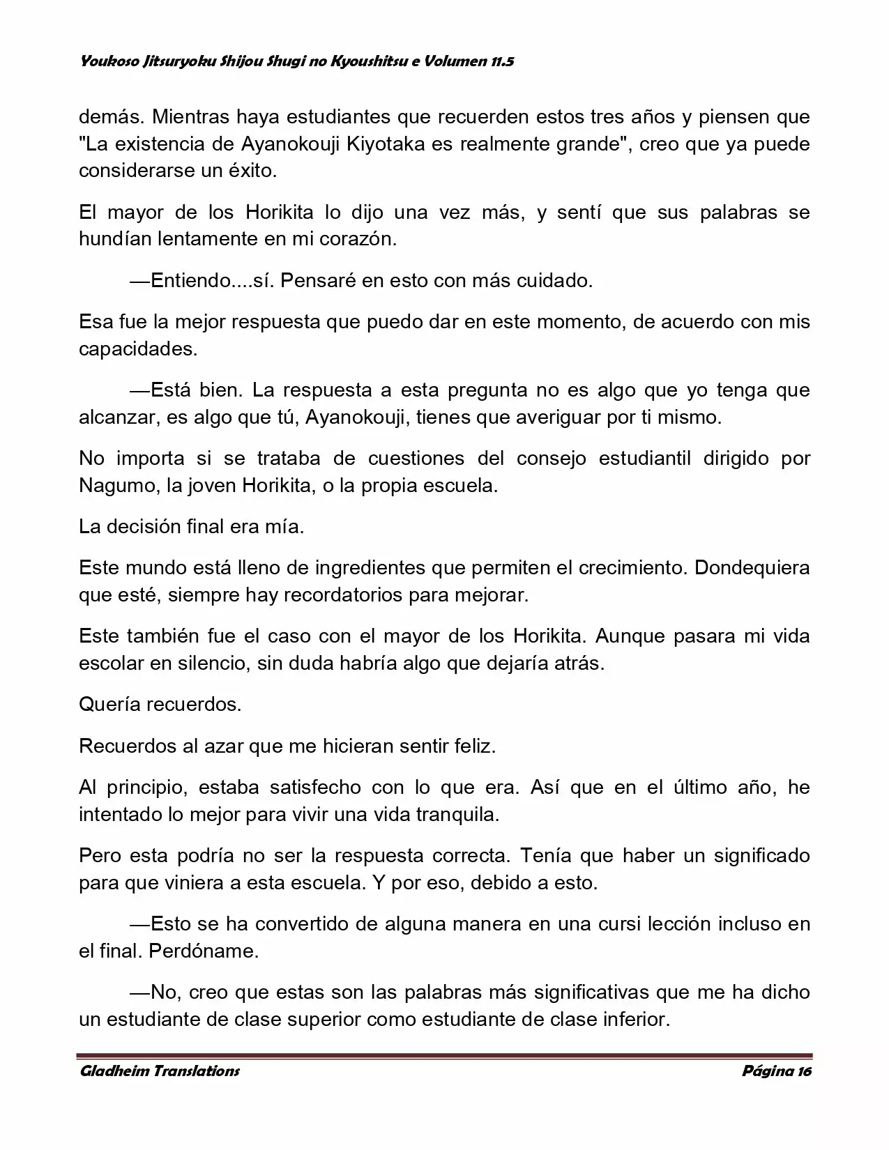 Página 16 del Manga