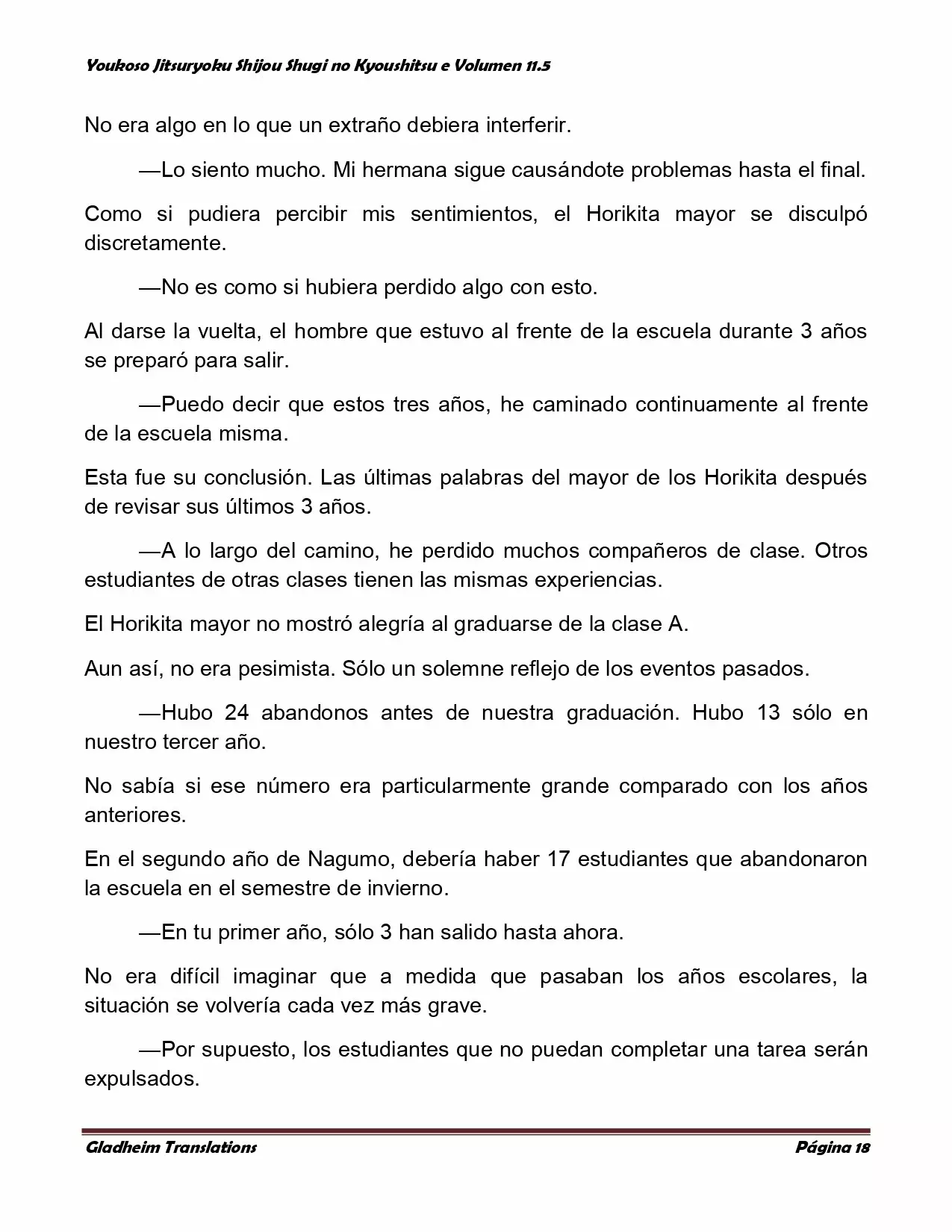 Página 18 del Manga