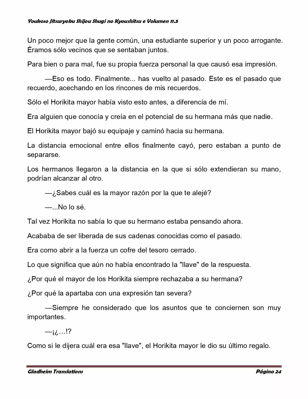 Página 24 del Manga