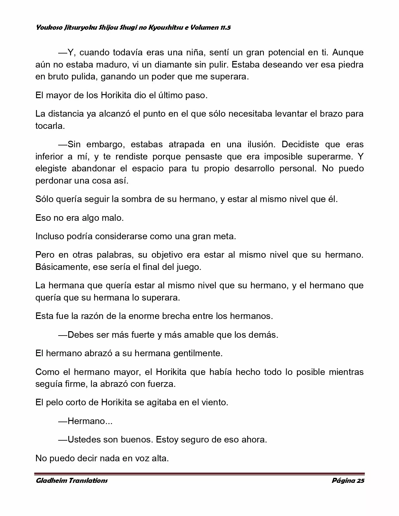 Página 25 del Manga