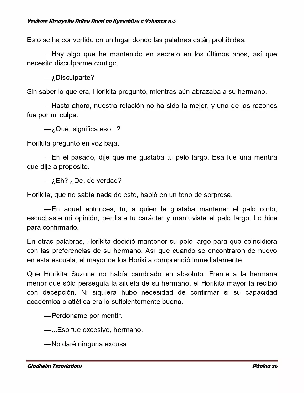 Página 26 del Manga