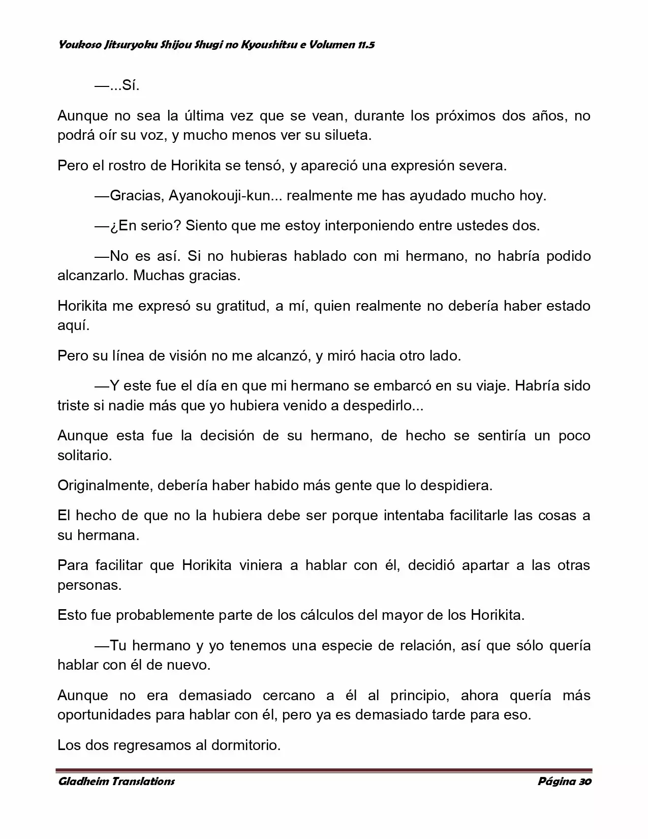 Página 30 del Manga